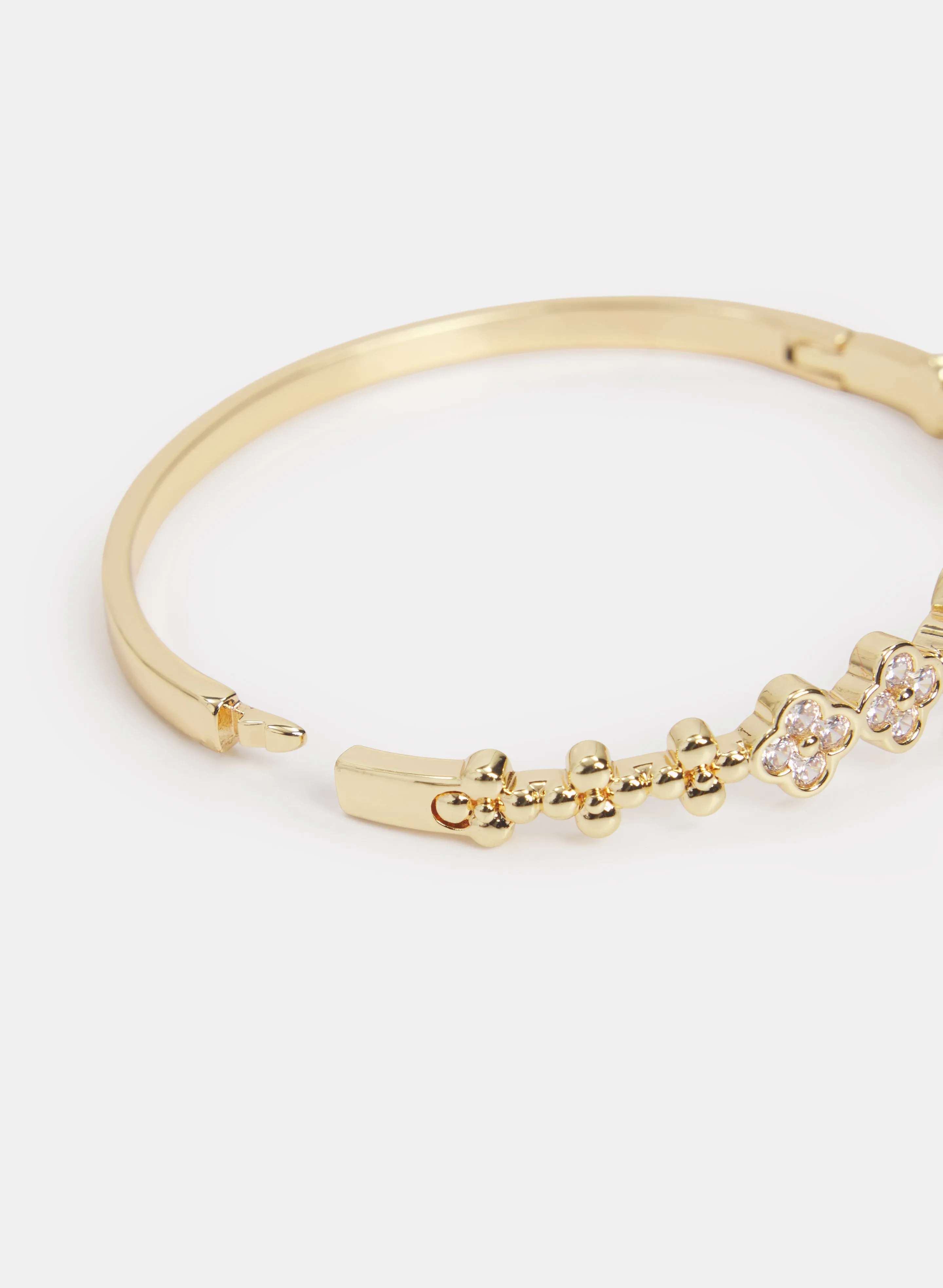 Flower Bangle Bracelet sold by Melanie Lyne product image thumbnail 2