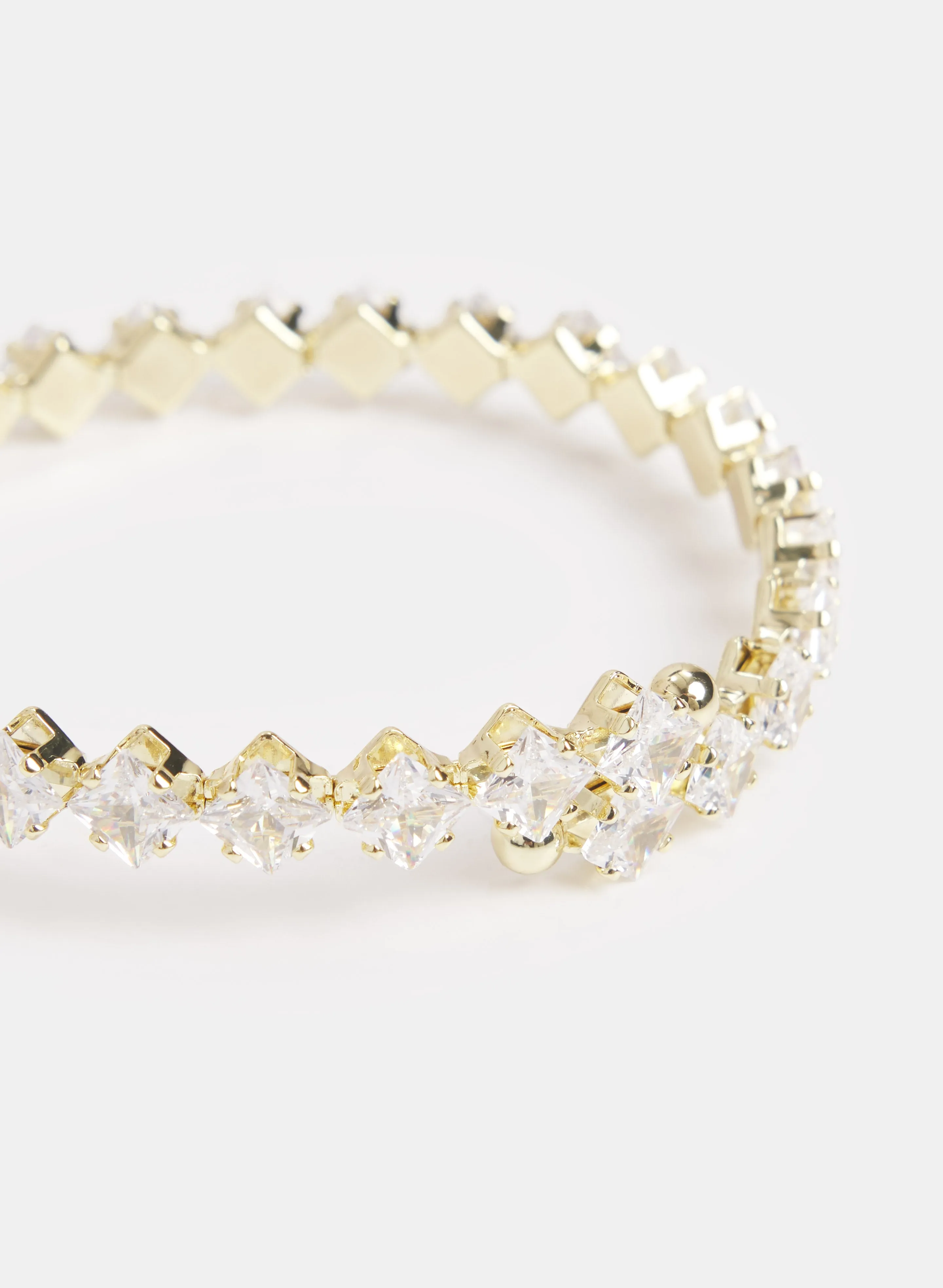 Stone Bangle Bracelet sold by Melanie Lyne product image thumbnail 3