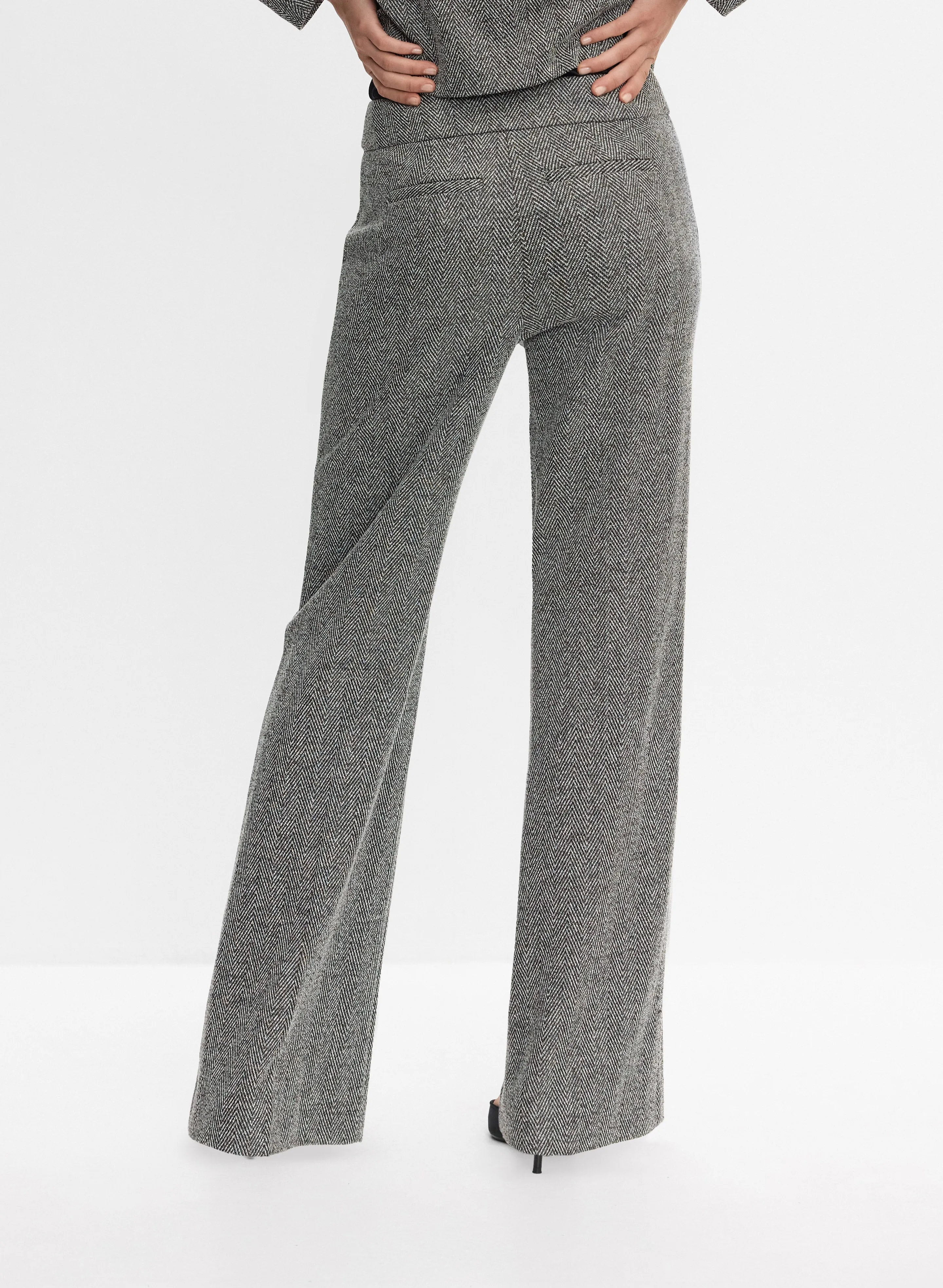 Herringbone Trousers sold by Melanie Lyne product image thumbnail 2