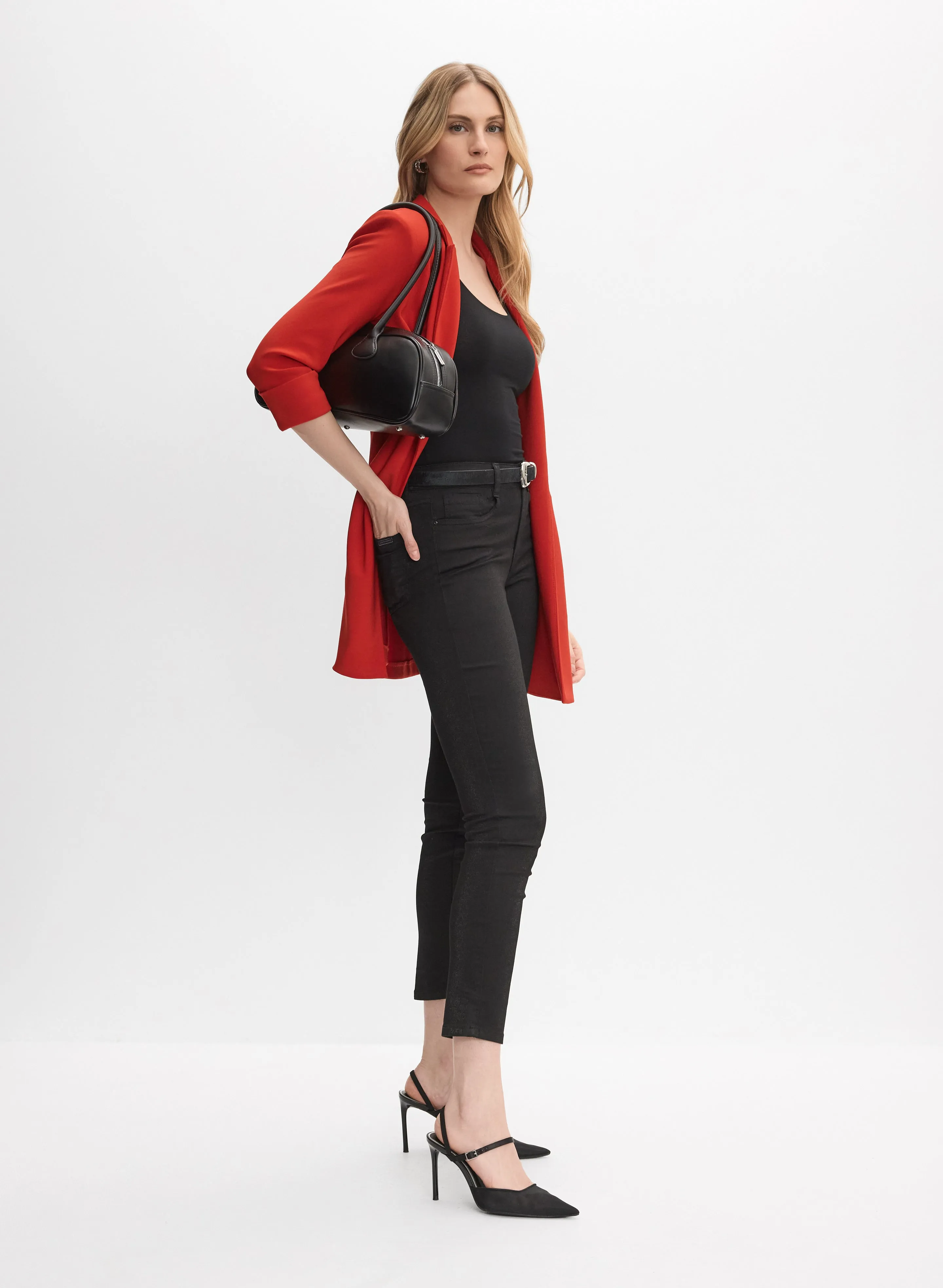 Joseph Ribkoff - Slim-Leg Denim Pants sold by Melanie Lyne product image thumbnail 5