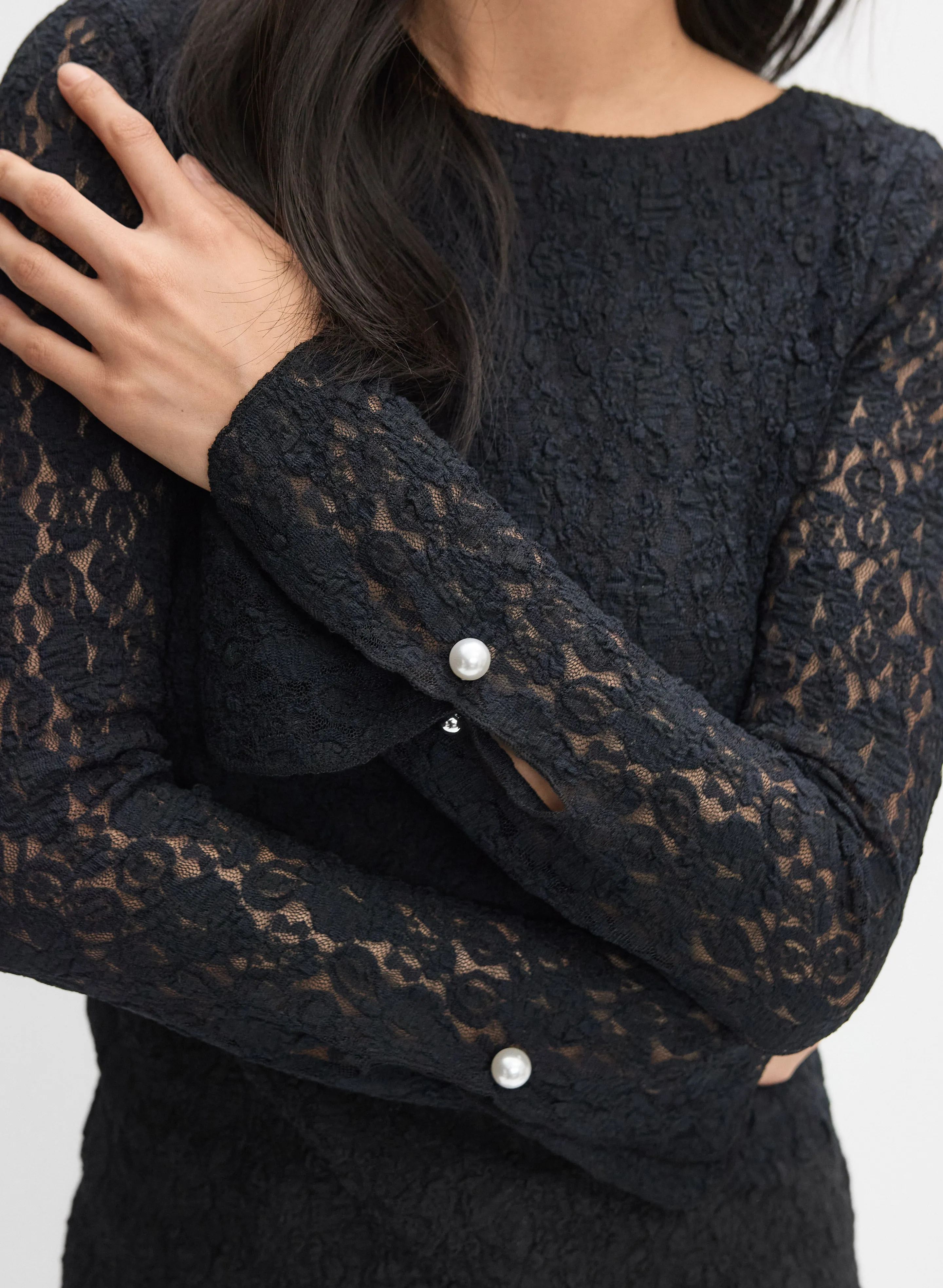 Fitted Lace Top sold by Melanie Lyne product image thumbnail 4