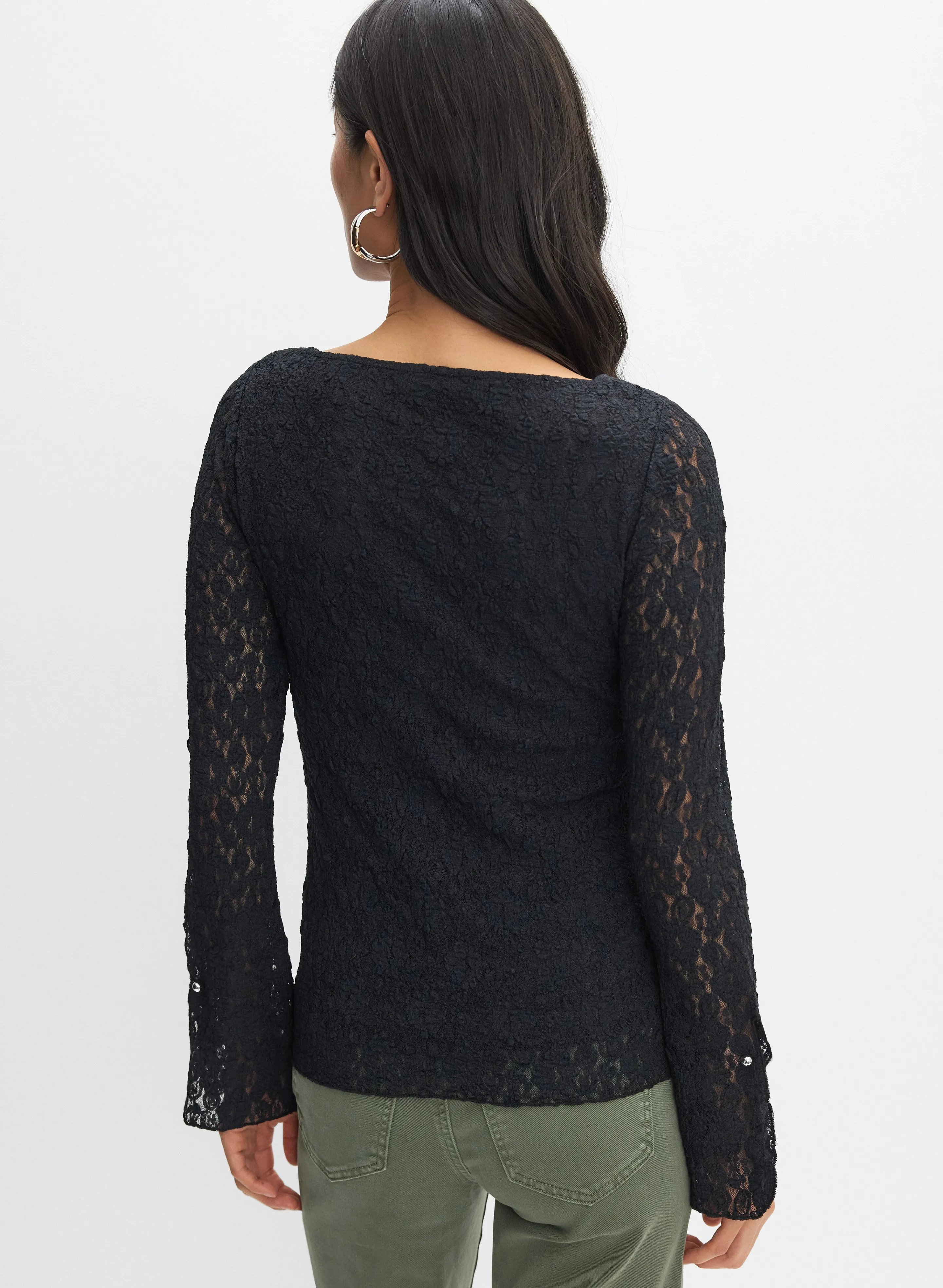 Fitted Lace Top sold by Melanie Lyne product image thumbnail 2