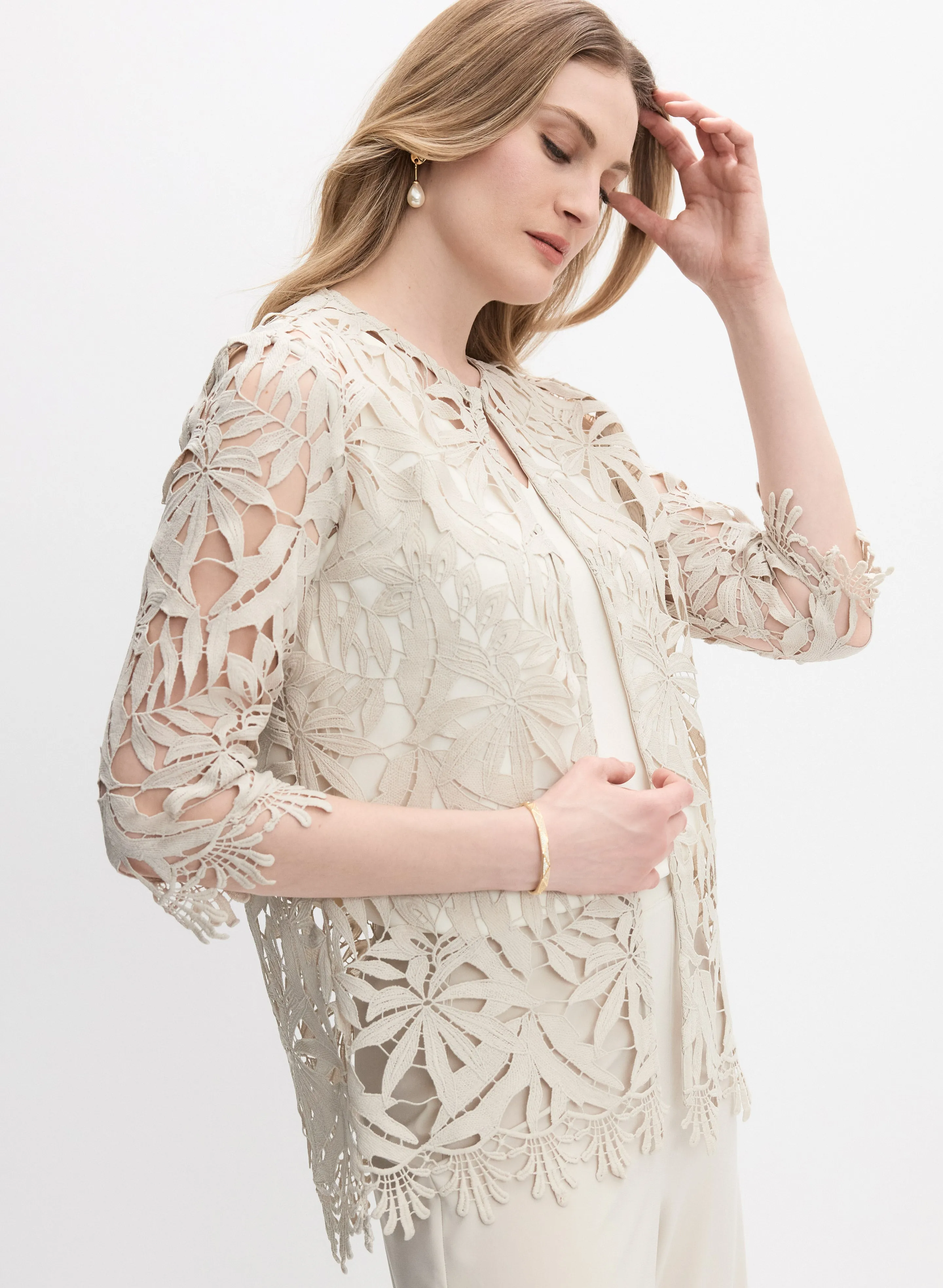 Joseph Ribkoff - Lace Jacket sold by Melanie Lyne product image thumbnail 2