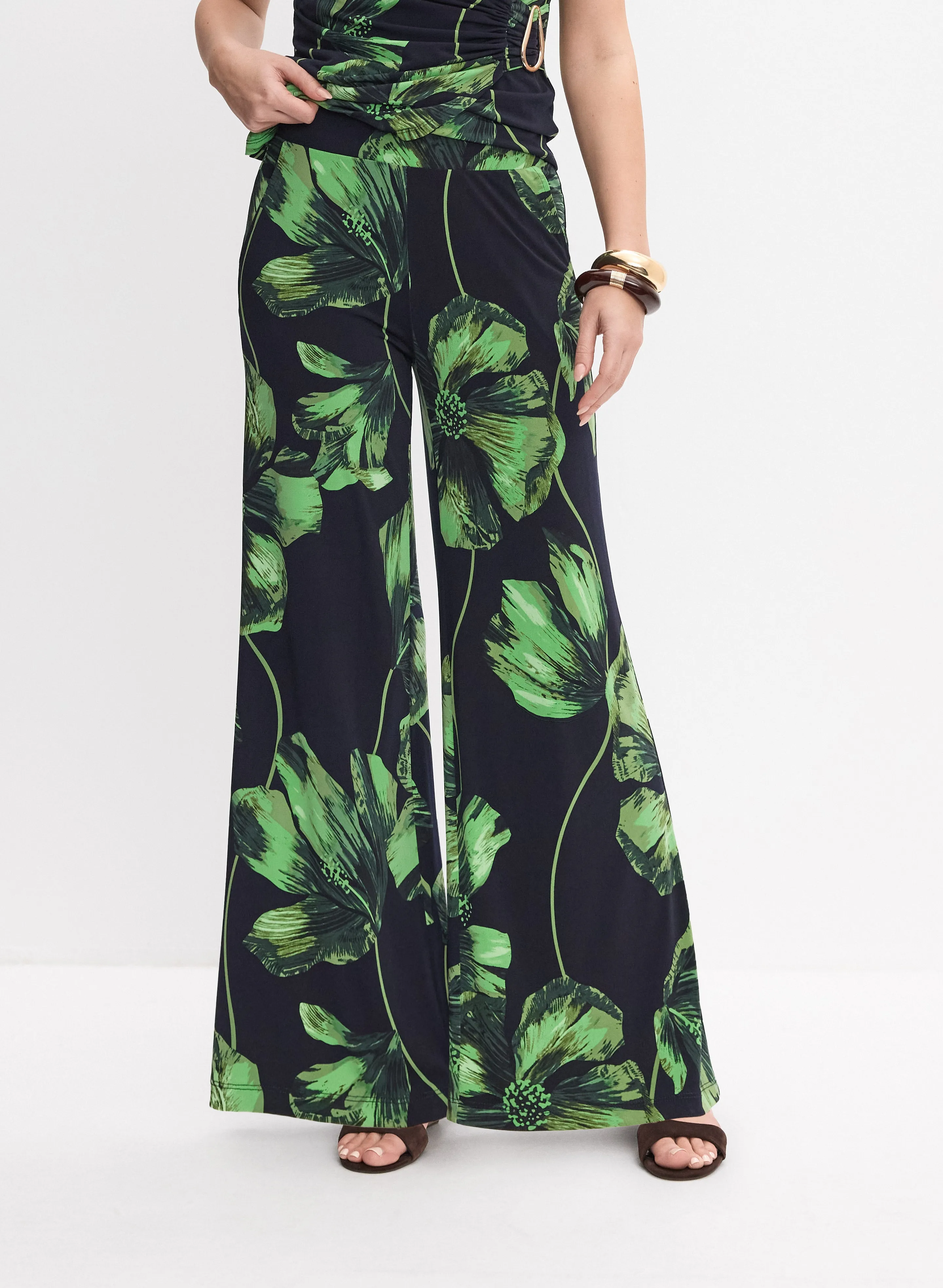 Floral Wide-Leg Pants sold by Melanie Lyne