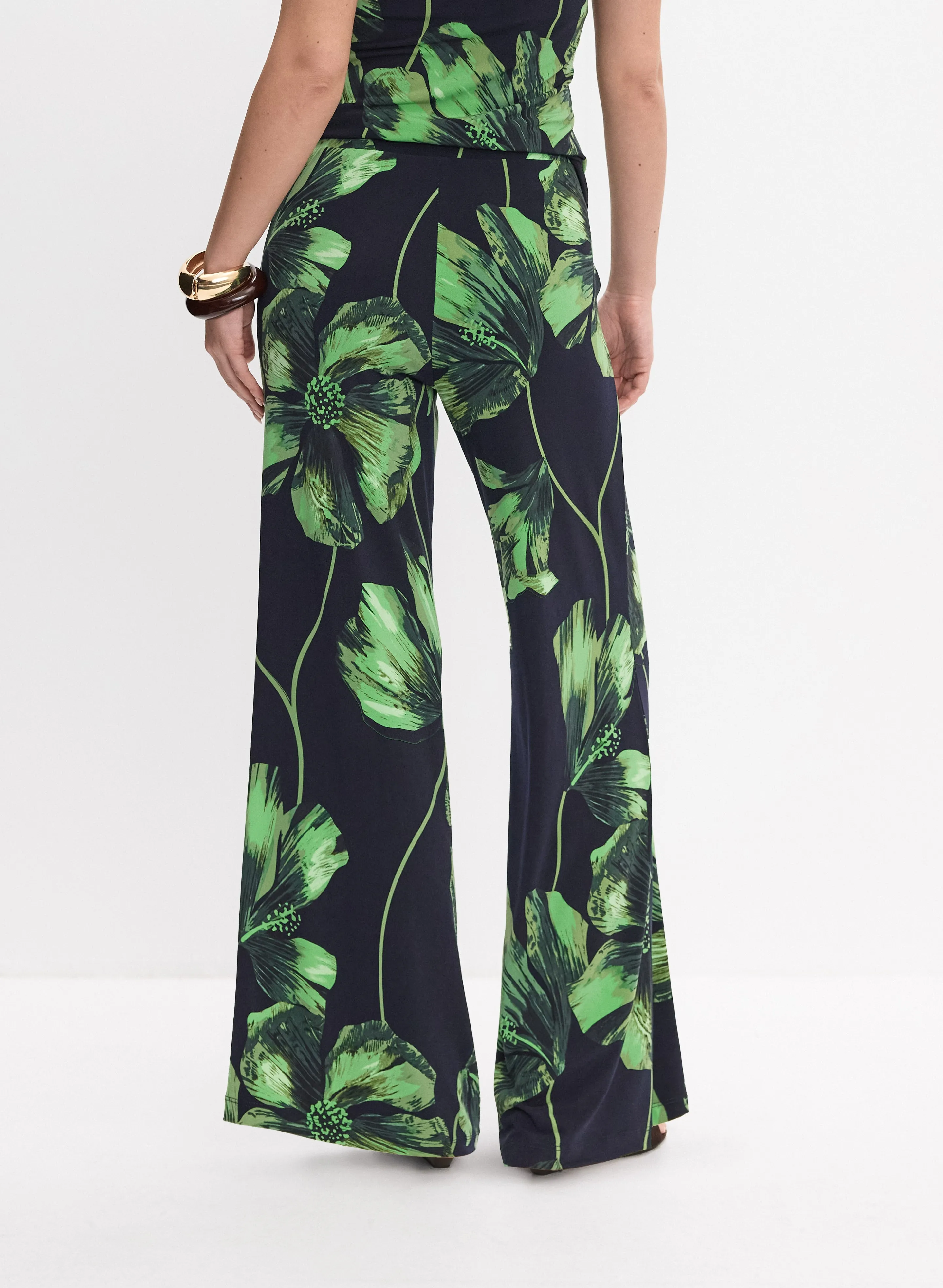 Floral Wide-Leg Pants sold by Melanie Lyne product image thumbnail 2