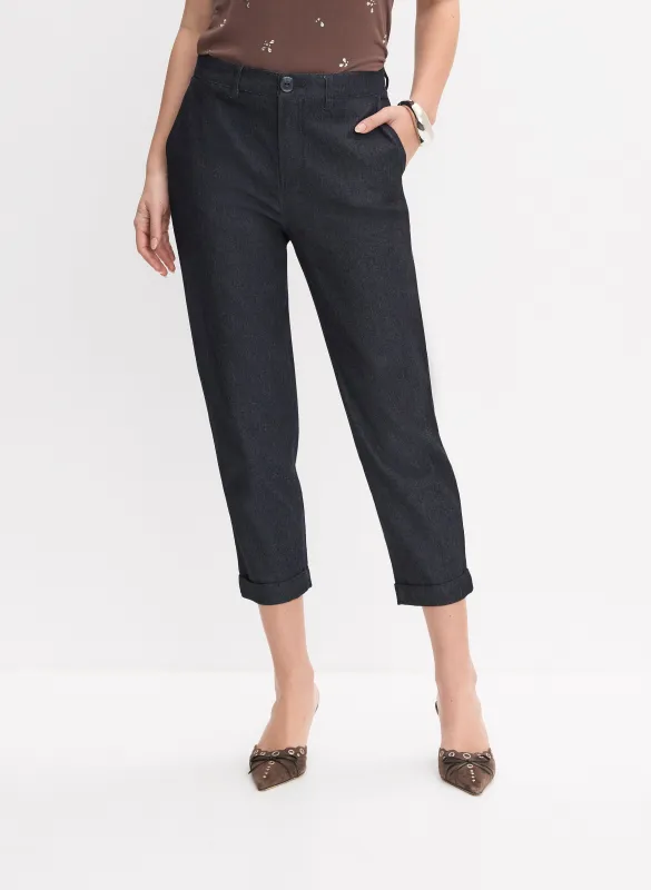Straight-Leg Capris made by Melanie Lyne