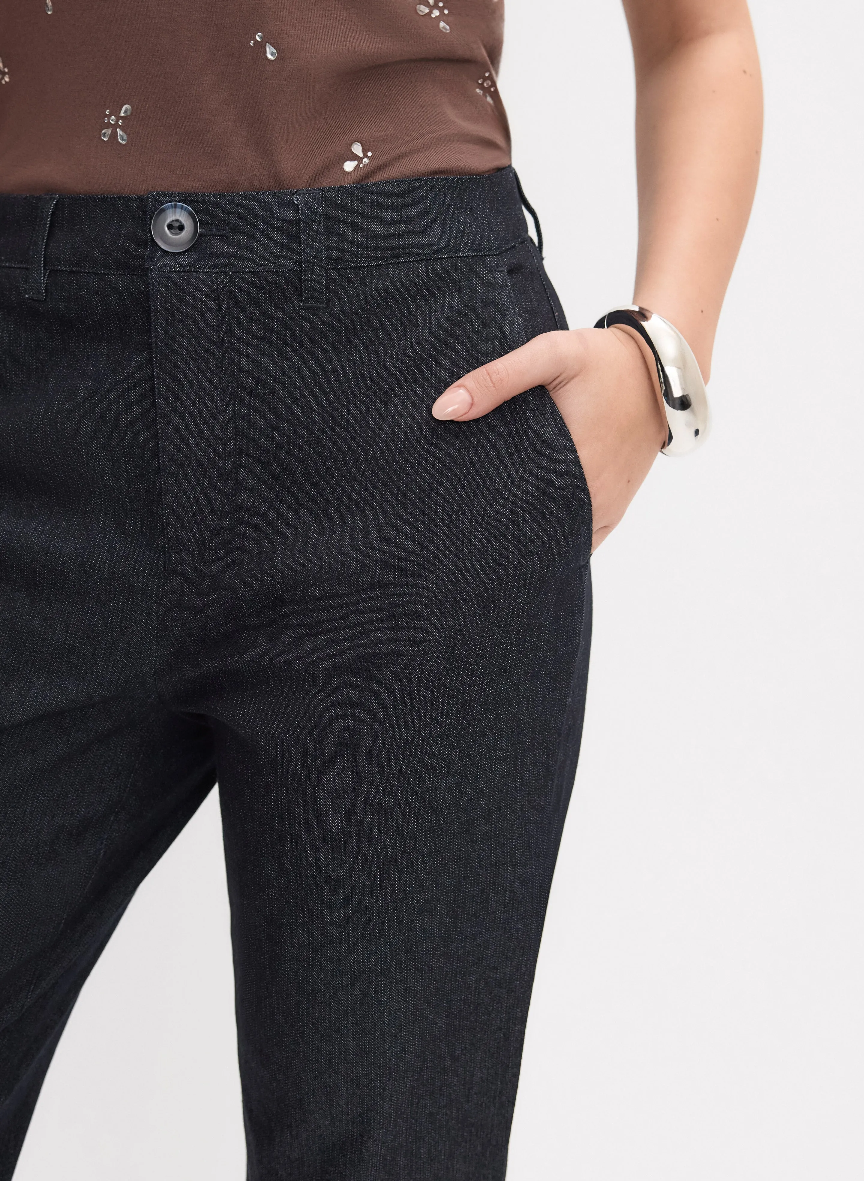 Straight-Leg Capris sold by Melanie Lyne product image thumbnail 4
