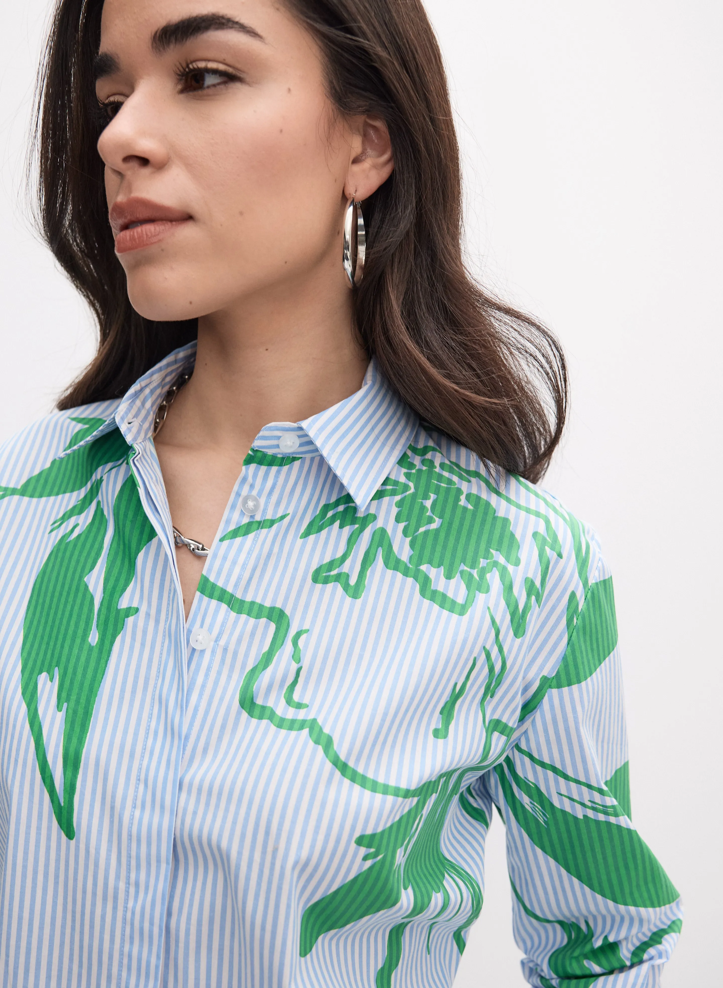 Joseph Ribkoff - Printed Stripe Blouse sold by Melanie Lyne product image thumbnail 2