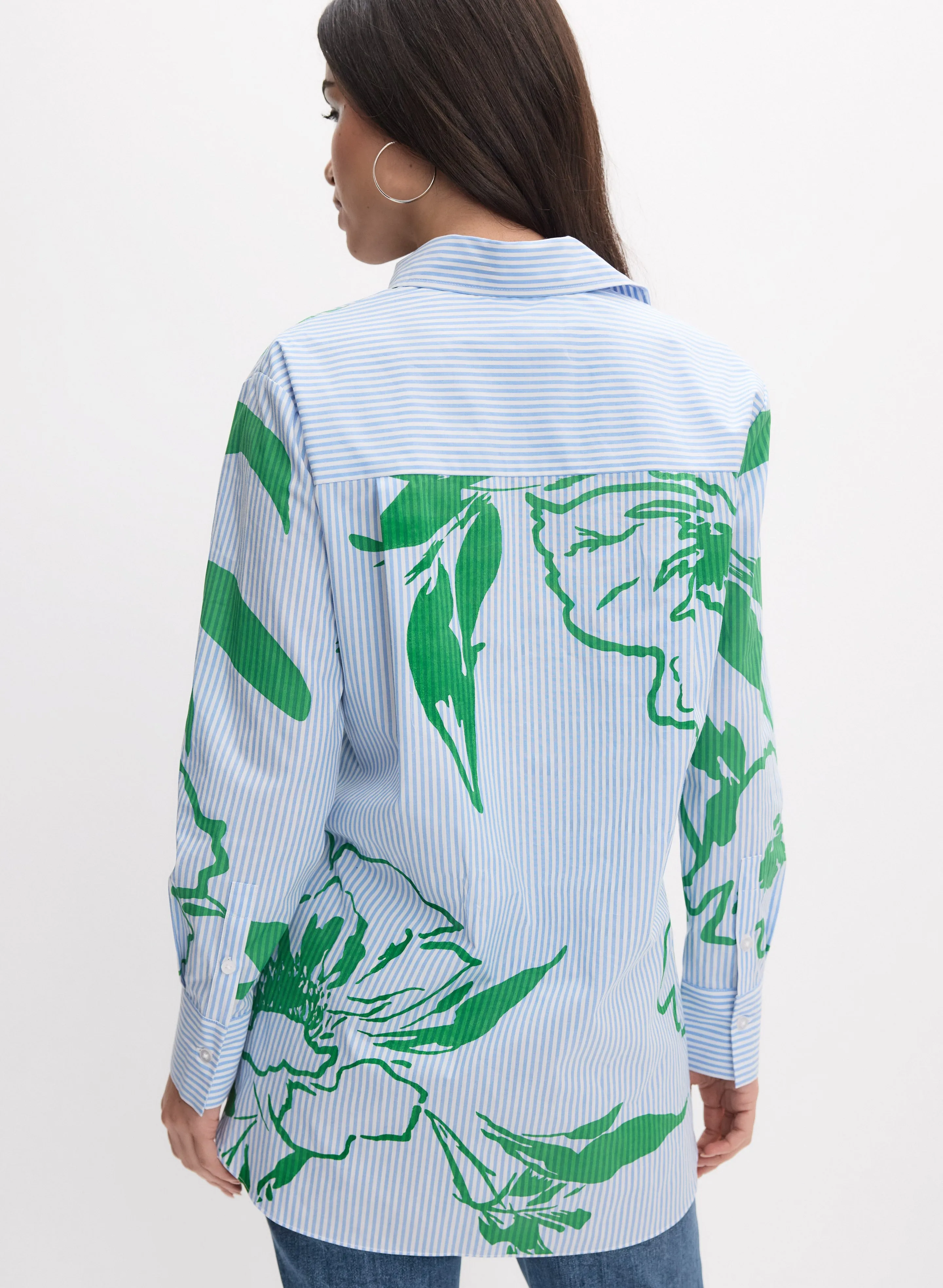 Joseph Ribkoff - Printed Stripe Blouse sold by Melanie Lyne product image thumbnail 4