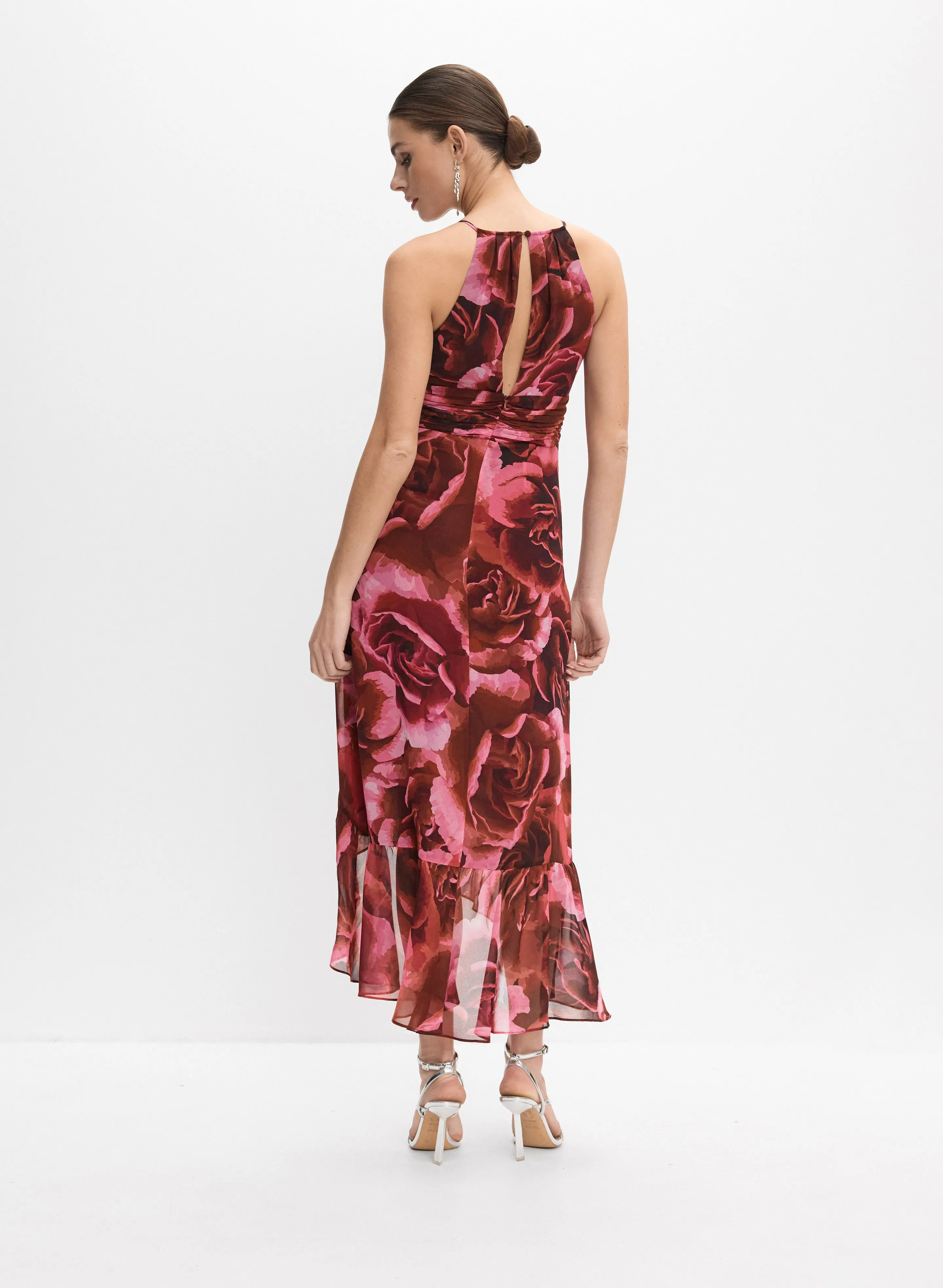Floral Halter Neck Dress sold by Melanie Lyne product image thumbnail 4