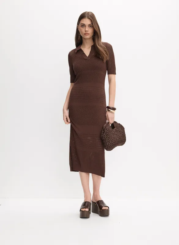 Joseph Ribkoff - Fitted Knit Dress made by Melanie Lyne