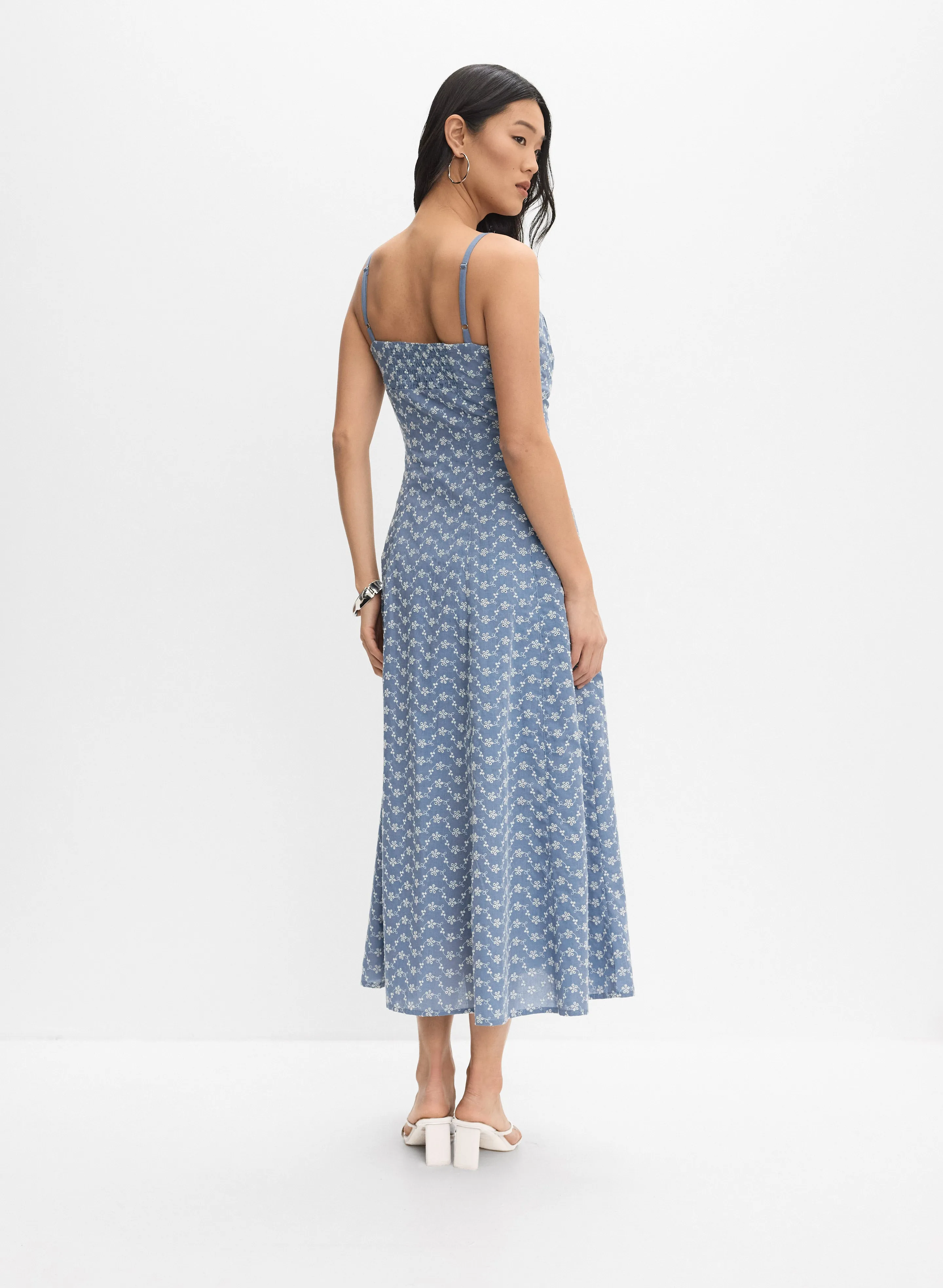 Eyelet Midi Dress sold by Melanie Lyne product image thumbnail 4