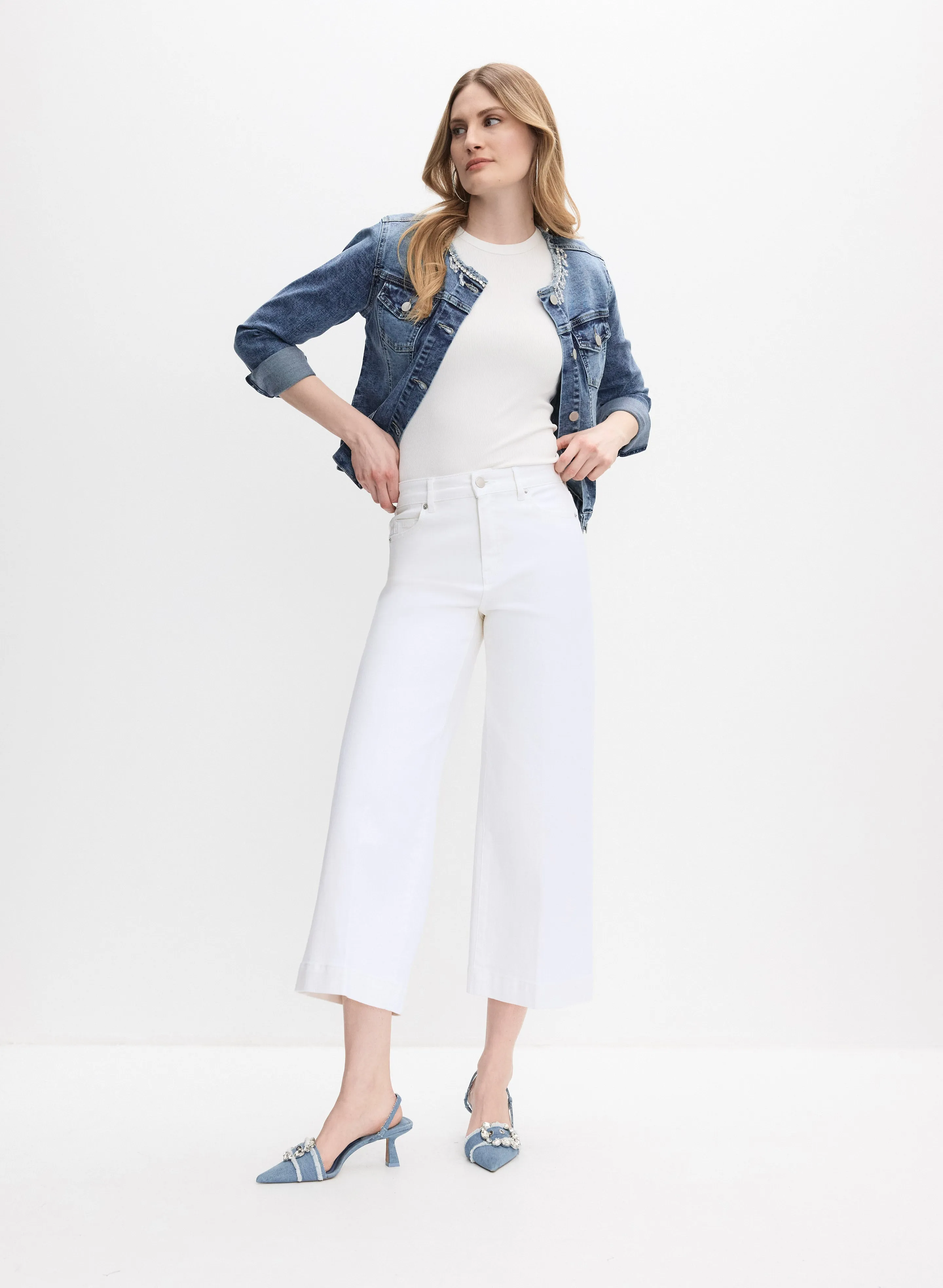Embellished Jean Jacket sold by Melanie Lyne product image thumbnail 3