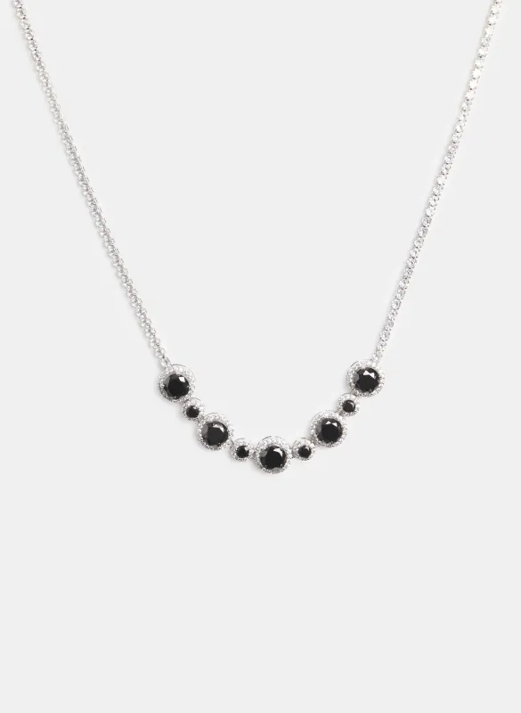 Stone Insert Necklace made by Melanie Lyne