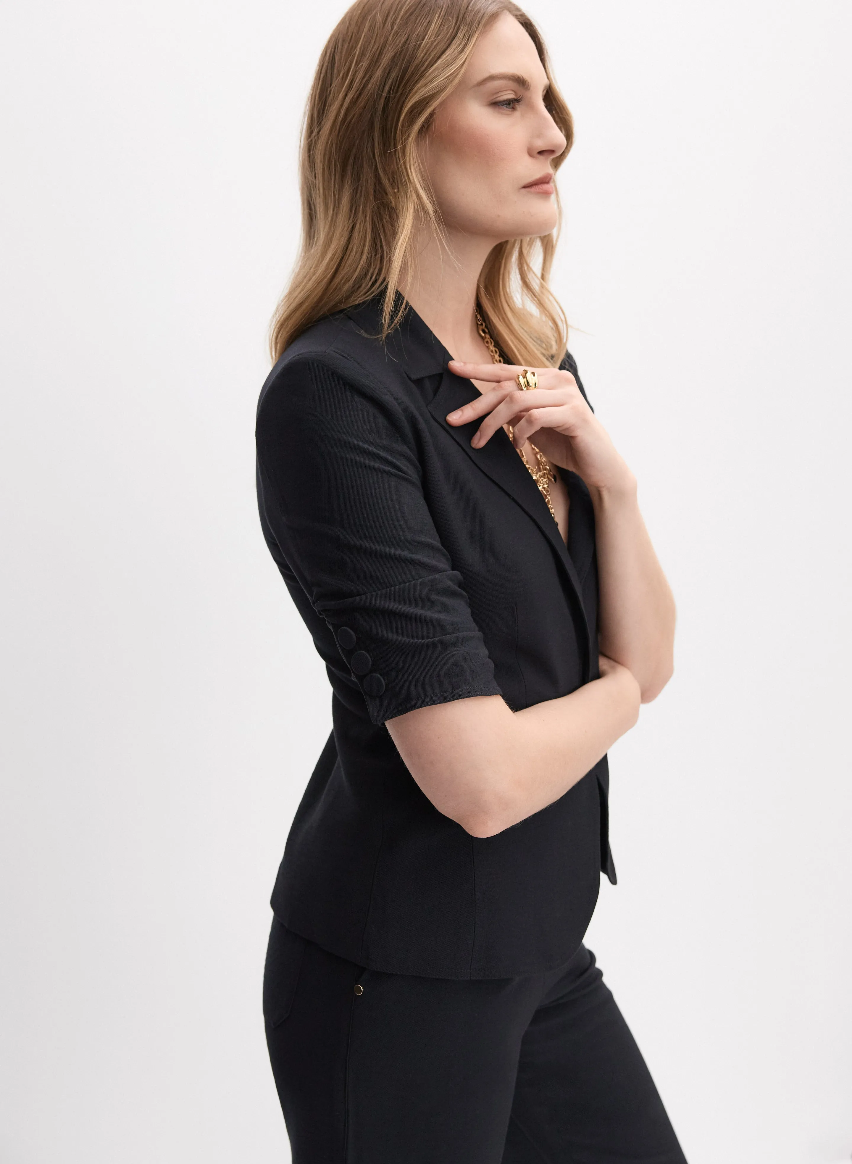 Notched Lapel Jacket sold by Melanie Lyne product image thumbnail 2