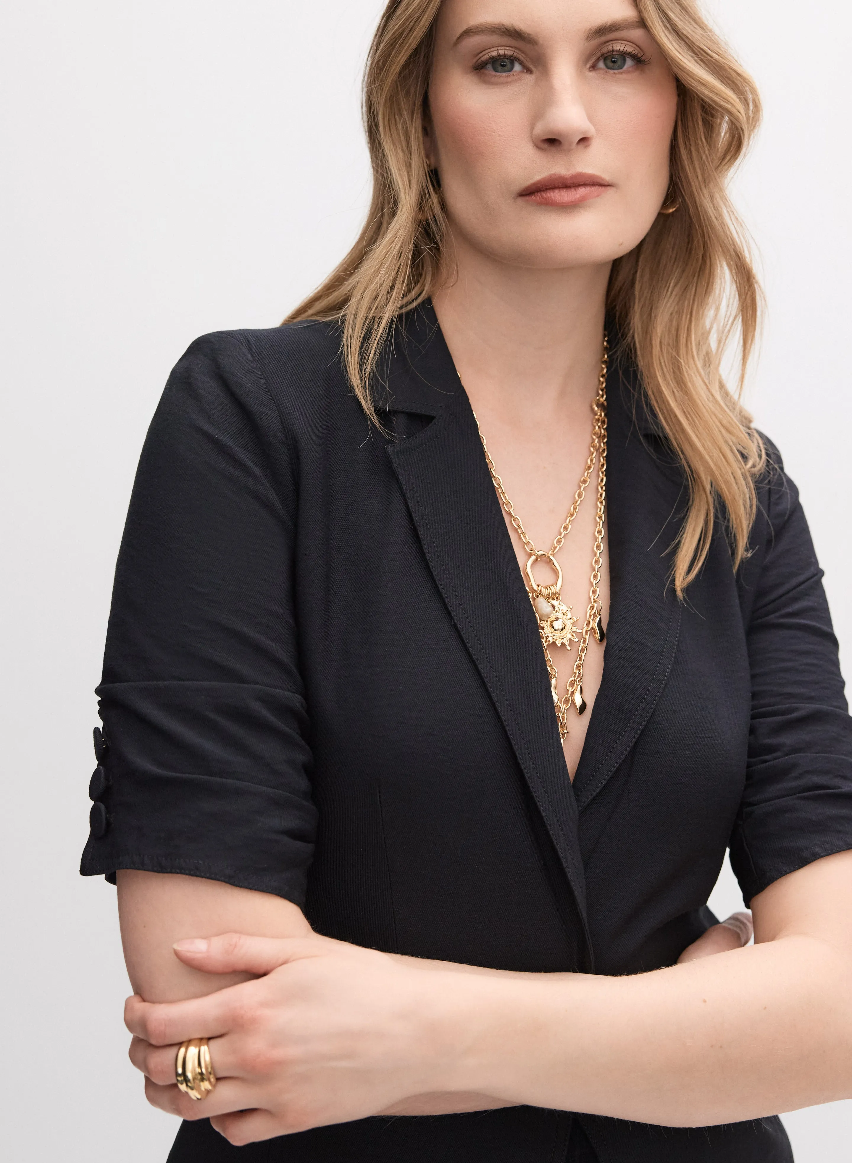 Notched Lapel Jacket sold by Melanie Lyne product image thumbnail 5