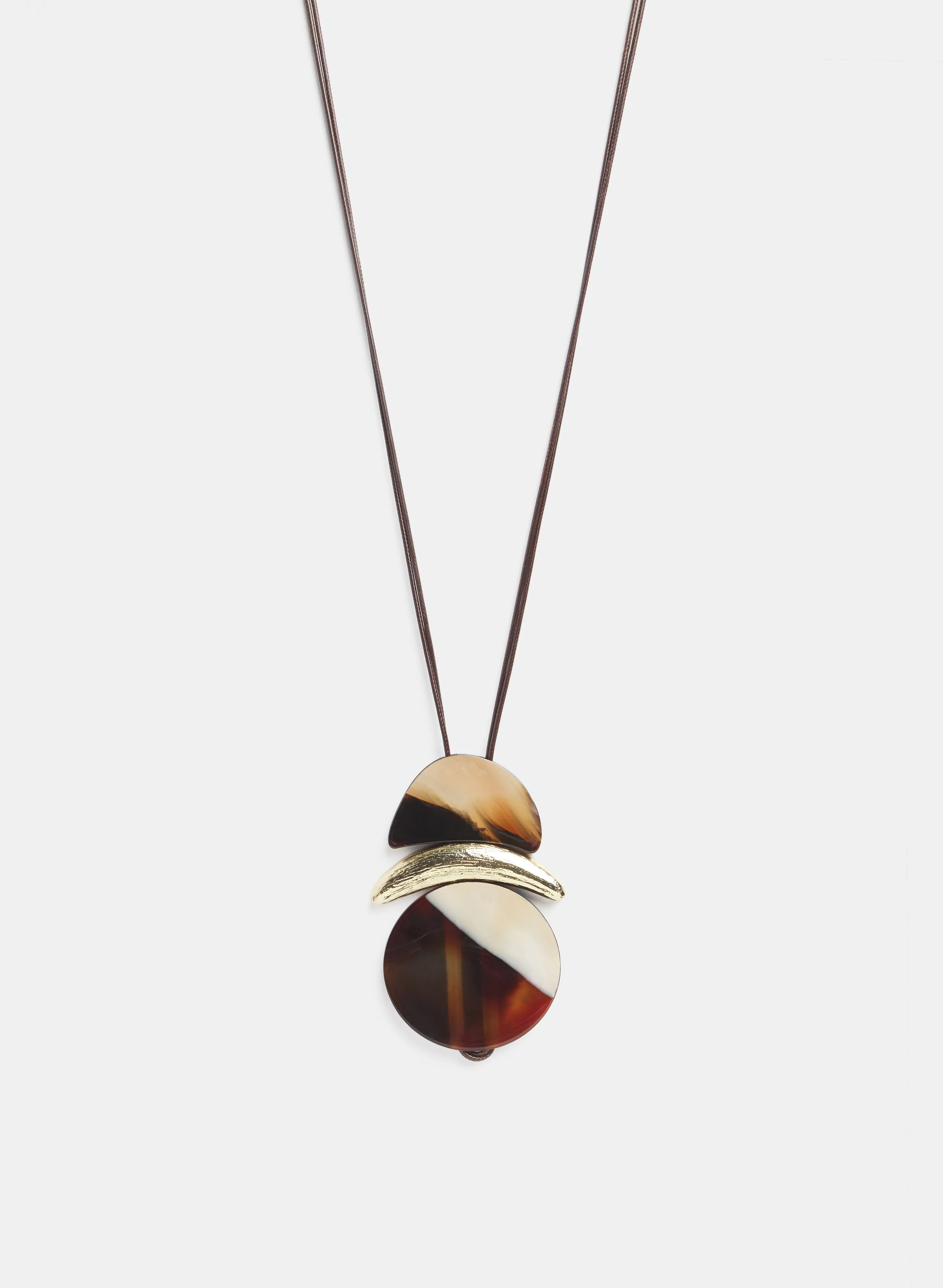 Resin Pendant Cord Necklace sold by Melanie Lyne