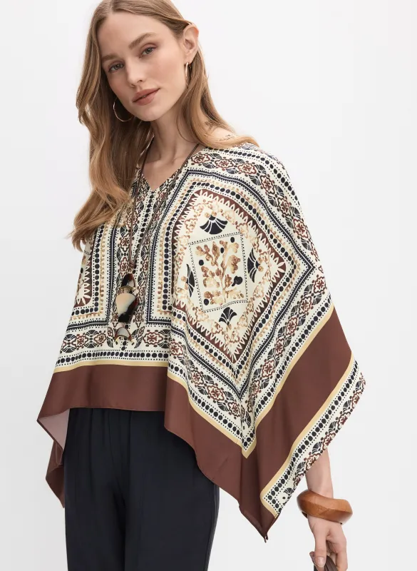 Joseph Ribkoff - Printed 3/4 Sleeve Blouse made by Melanie Lyne