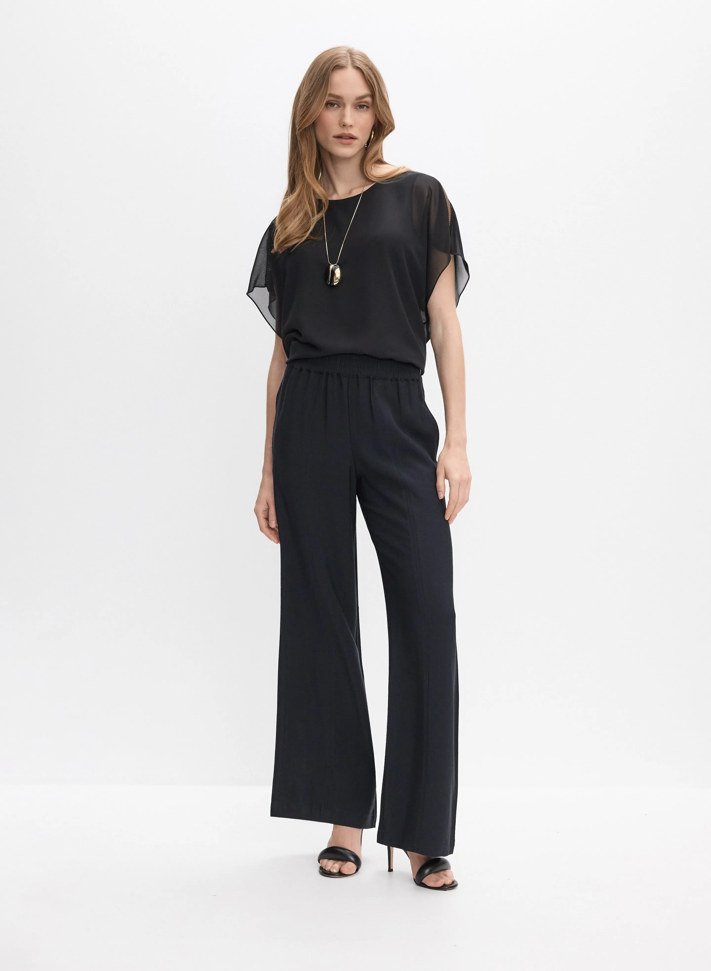 Joseph Ribkoff - Sequin Shoulder Blouse sold by Melanie Lyne product image thumbnail 4