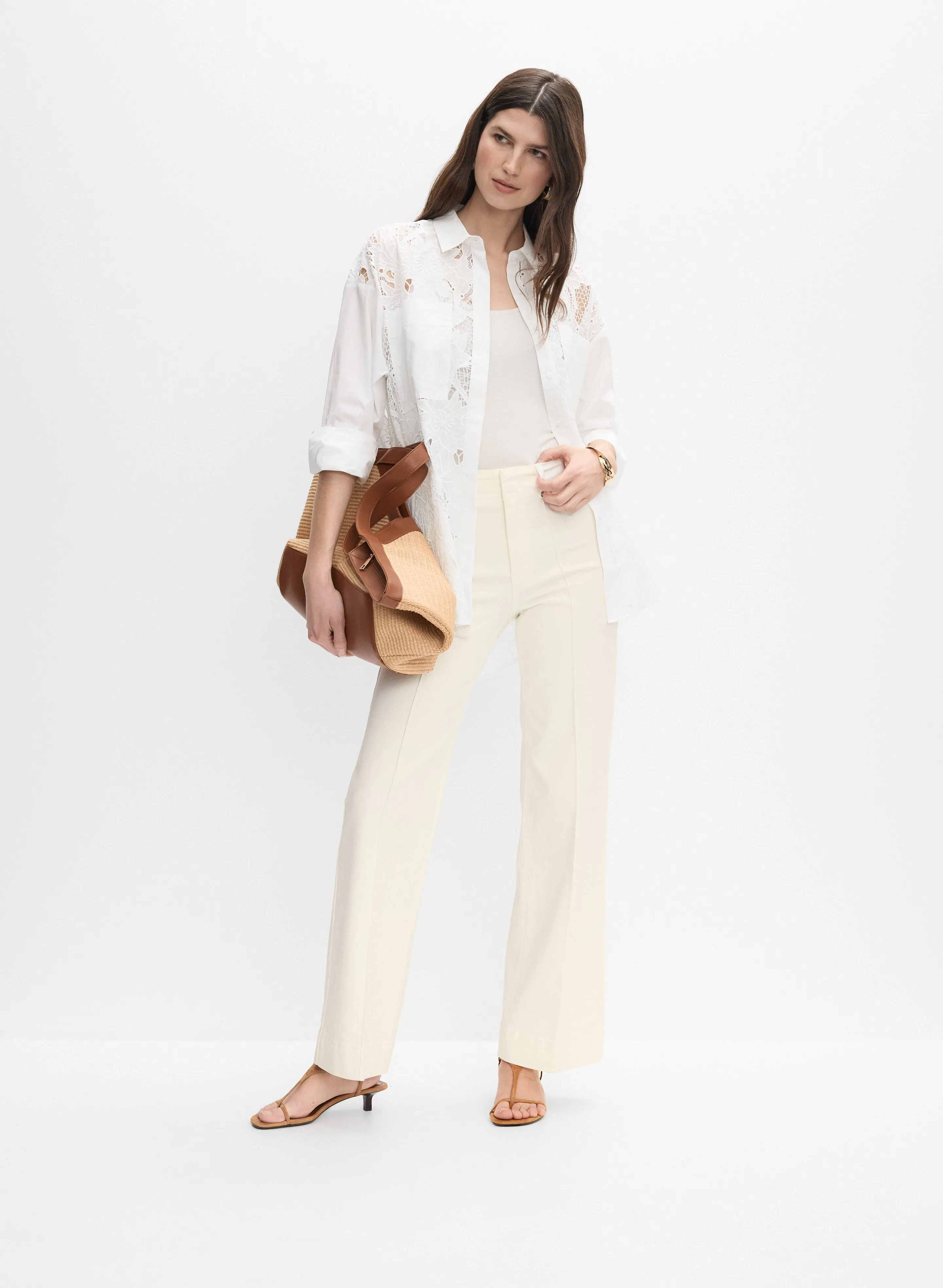 Joseph Ribkoff - Eyelet Embroidered Blouse sold by Melanie Lyne product image thumbnail 3