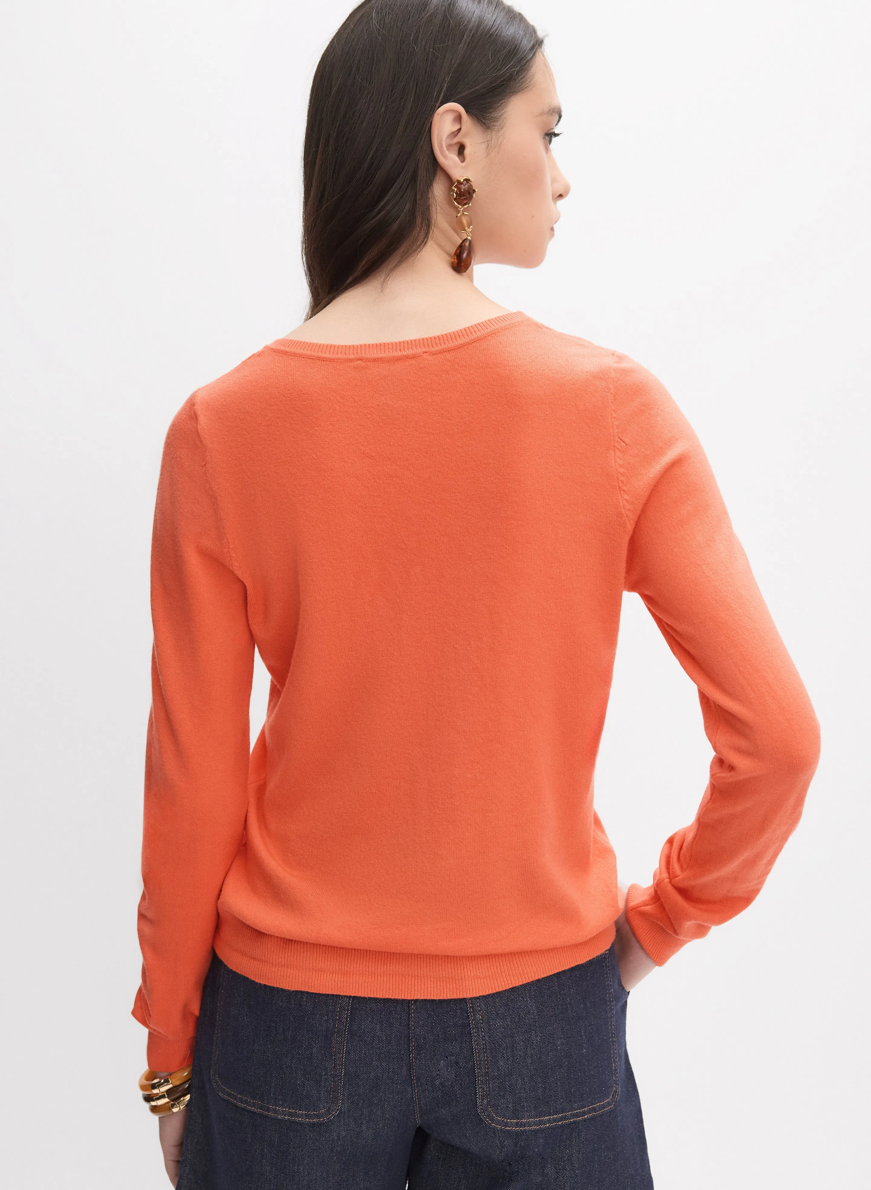 Crew Neck Cardigan sold by Melanie Lyne product image thumbnail 4