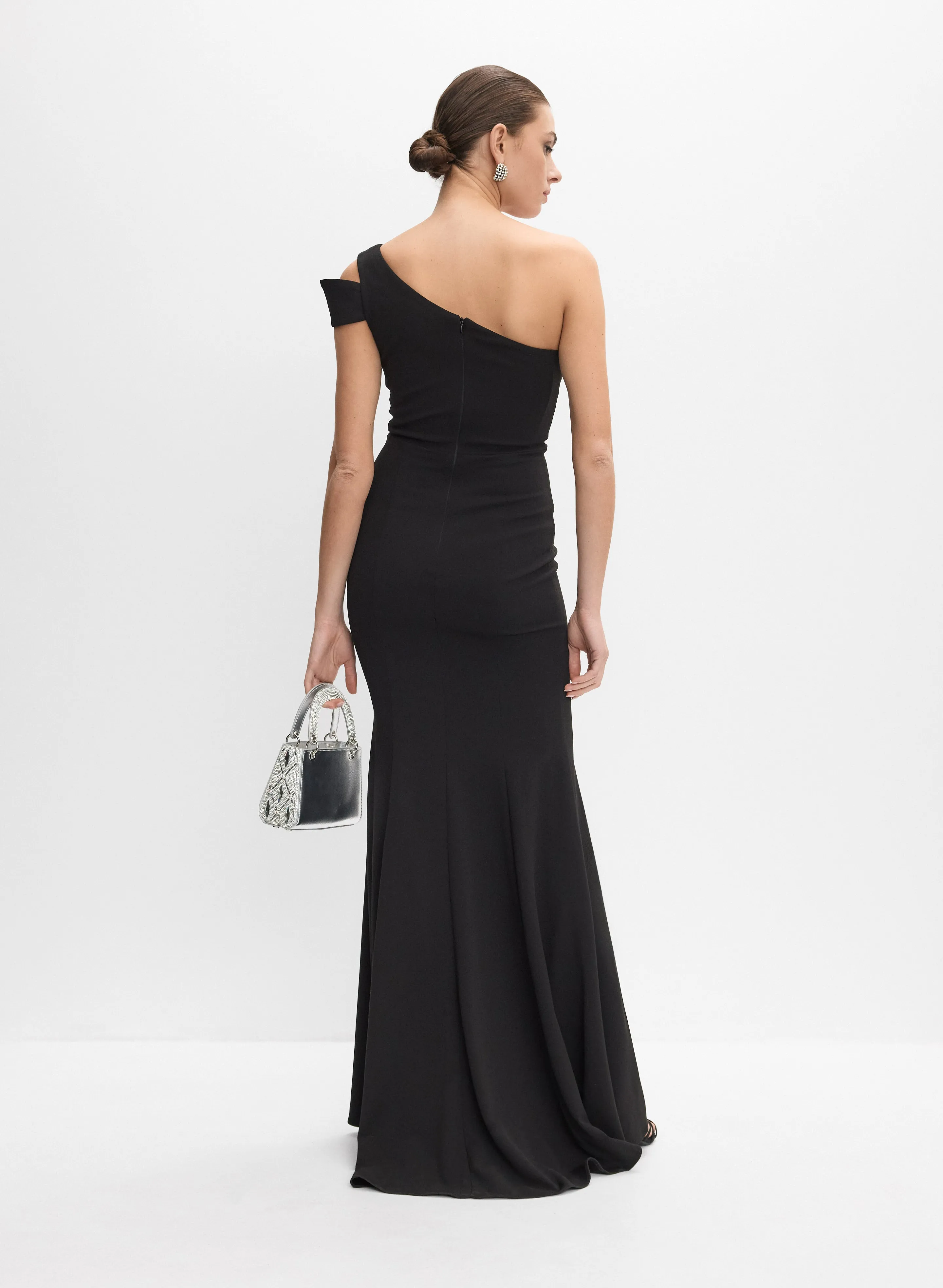 Fitted Single-Shoulder Dress sold by Melanie Lyne product image thumbnail 4