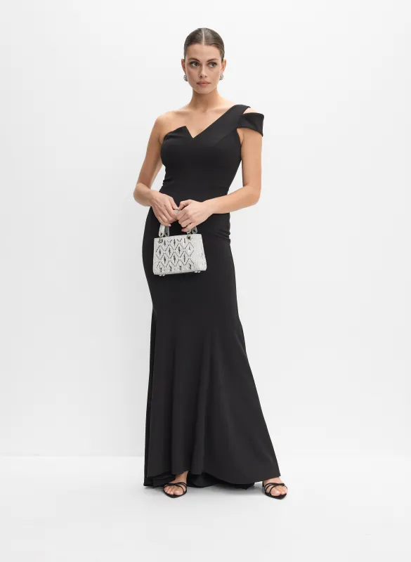 Fitted Single-Shoulder Dress made by Melanie Lyne