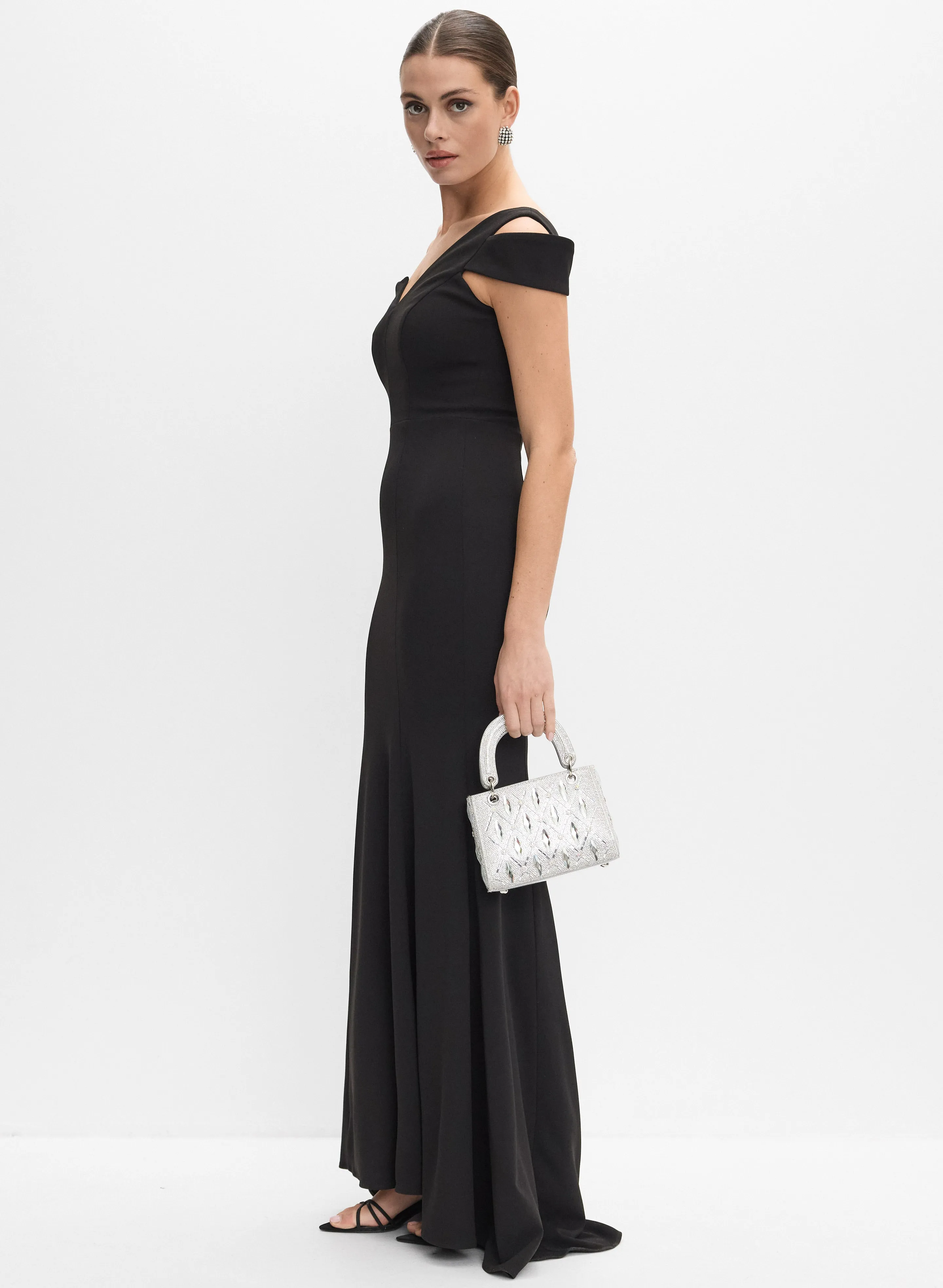 Fitted Single-Shoulder Dress sold by Melanie Lyne product image thumbnail 2