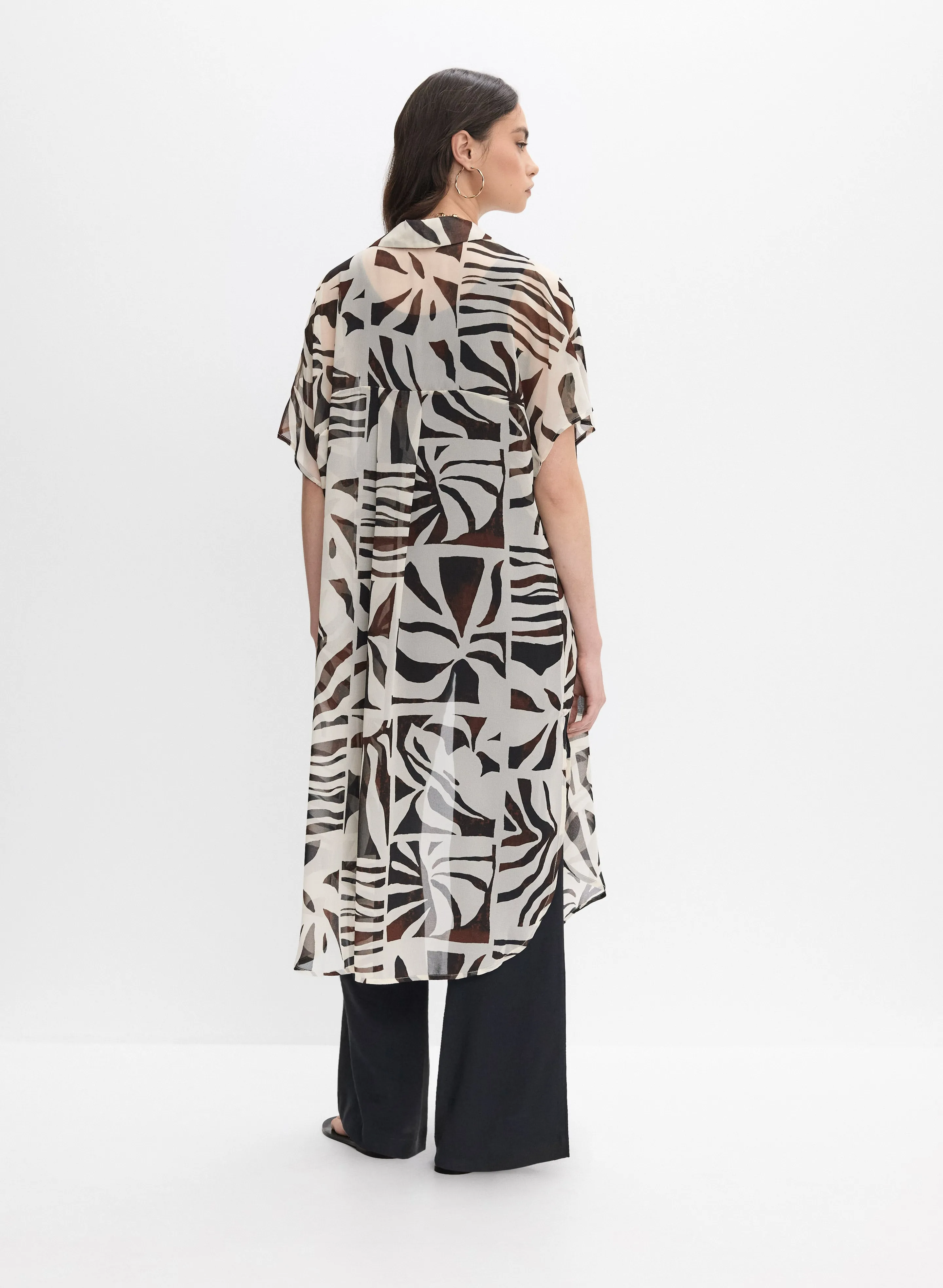 Joseph Ribkoff - Printed Long Blouse sold by Melanie Lyne product image thumbnail 3