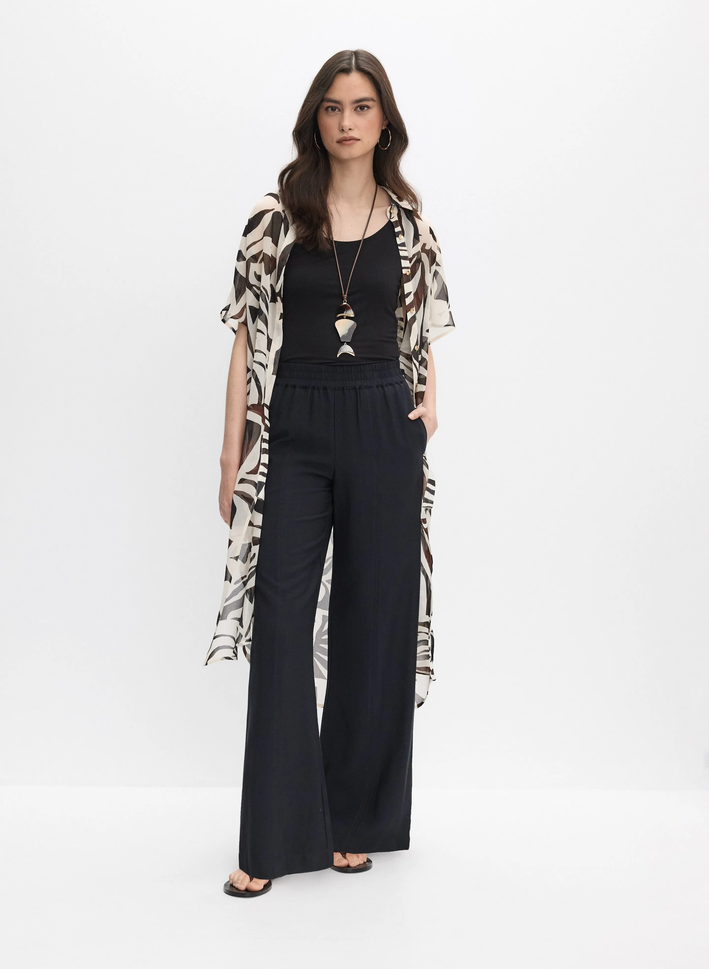 Joseph Ribkoff - Printed Long Blouse sold by Melanie Lyne