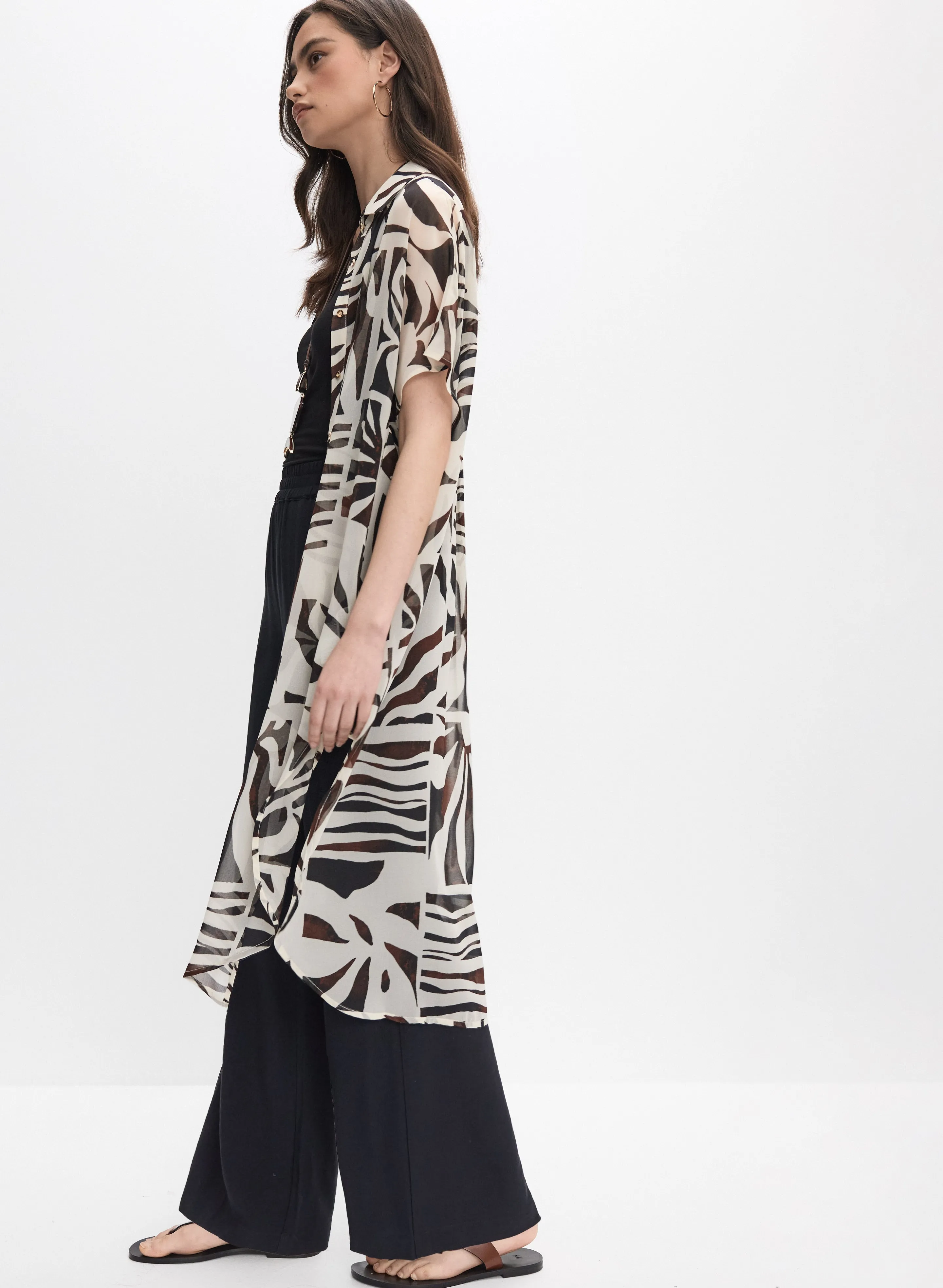 Joseph Ribkoff - Printed Long Blouse sold by Melanie Lyne product image thumbnail 2
