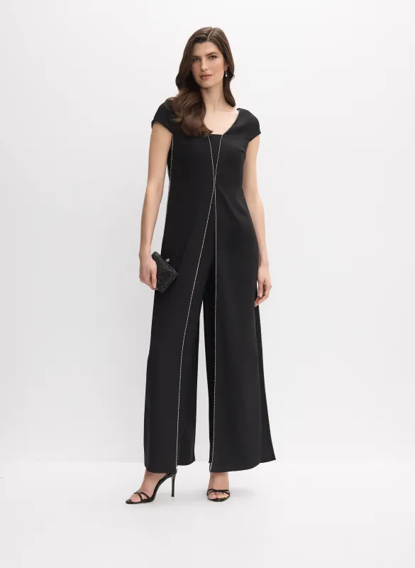 Joseph Ribkoff - Wide-Leg Jumpsuit made by Melanie Lyne