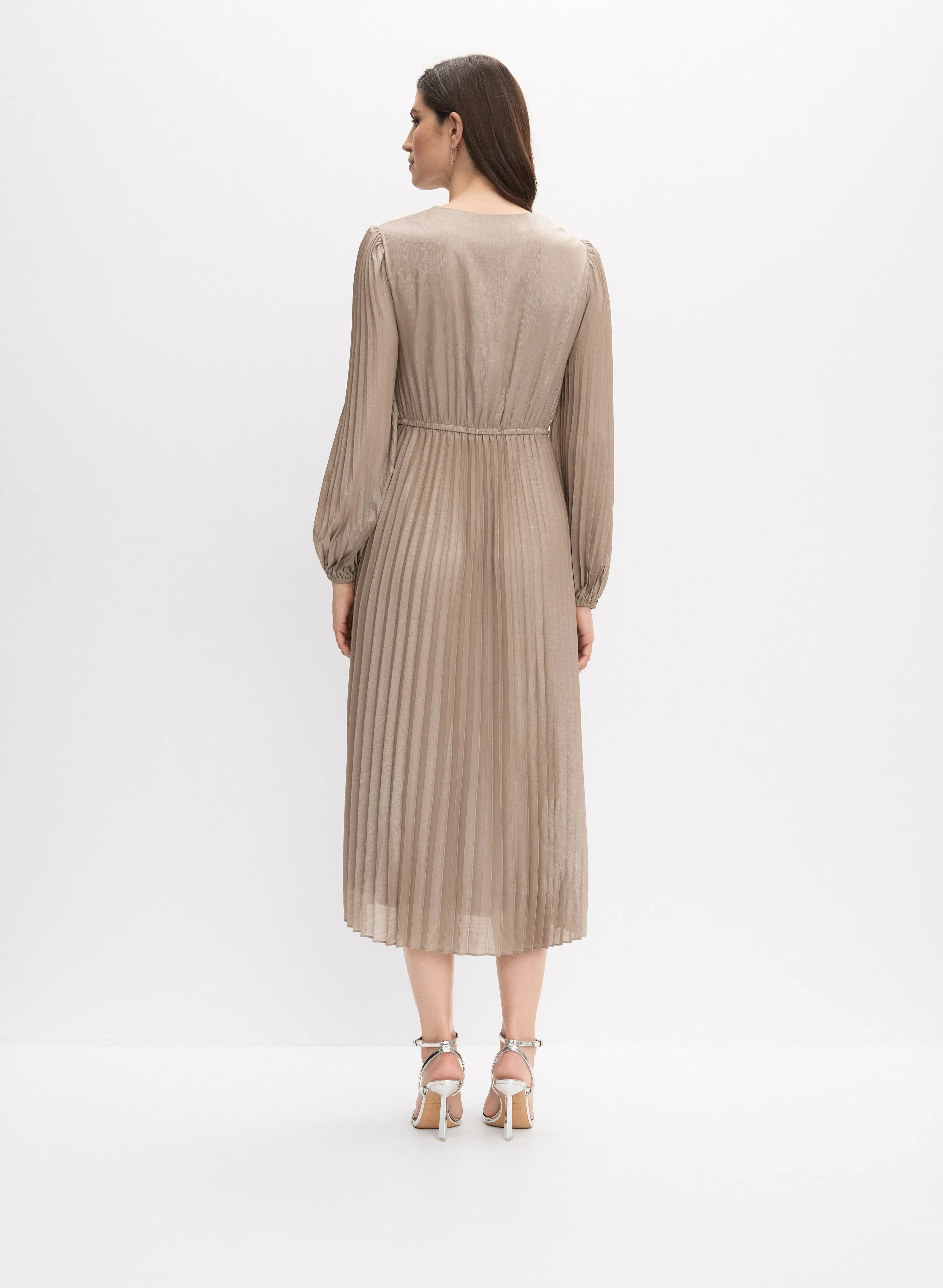 Joseph Ribkoff - Pleated Midi Dress sold by Melanie Lyne product image thumbnail 4