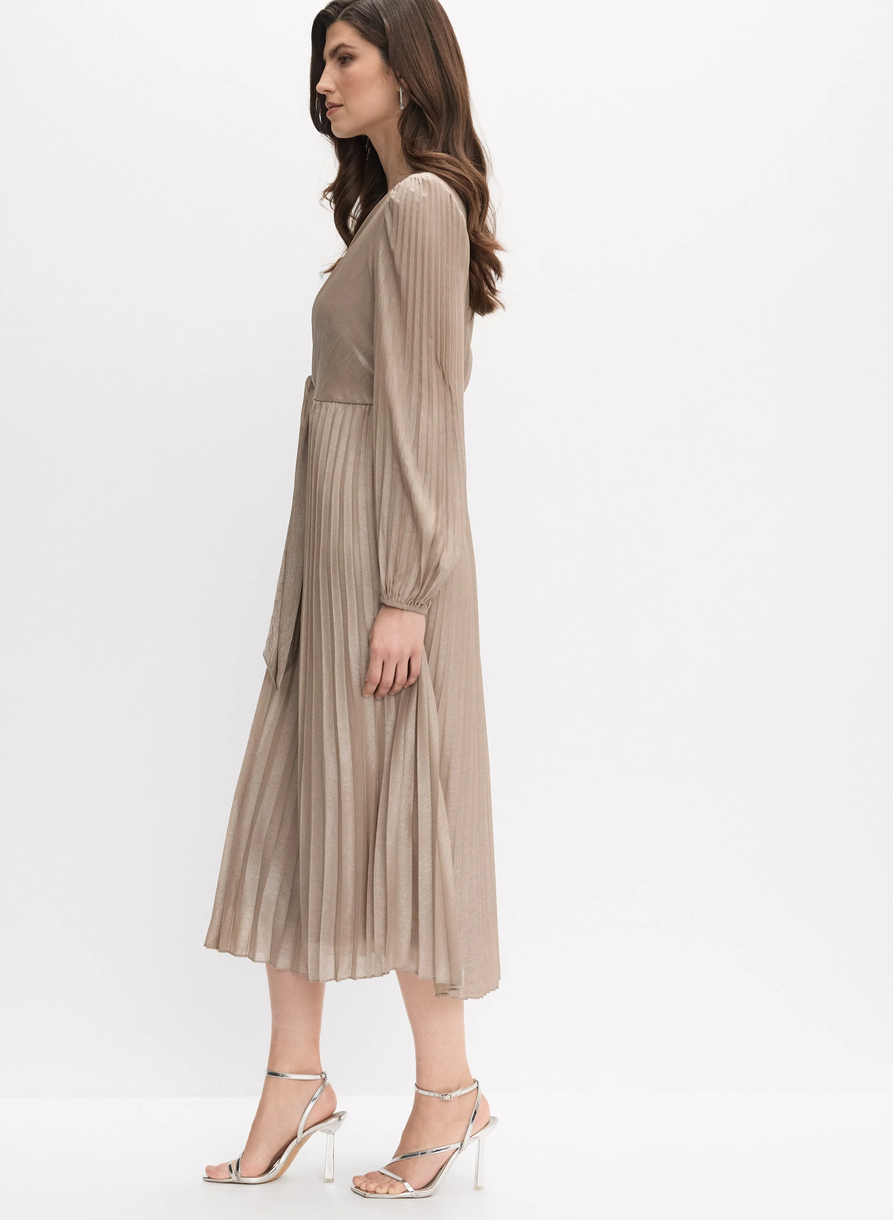 Joseph Ribkoff - Pleated Midi Dress sold by Melanie Lyne product image thumbnail 3