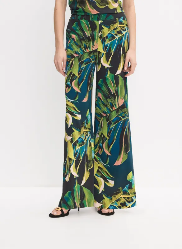Tropical Print Pants made by Melanie Lyne