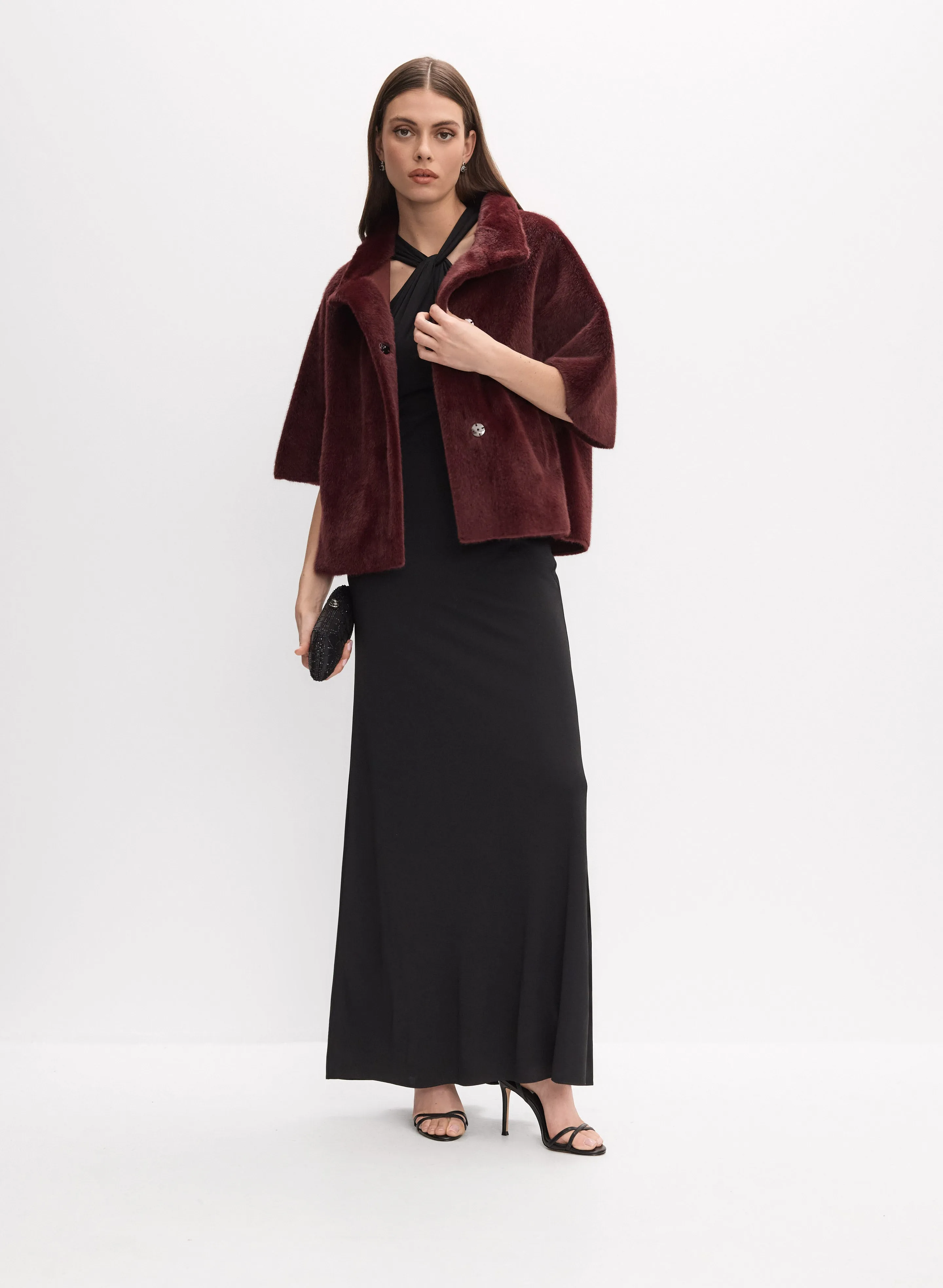 Joseph Ribkoff - Faux-Fur Jacket sold by Melanie Lyne product image thumbnail 3