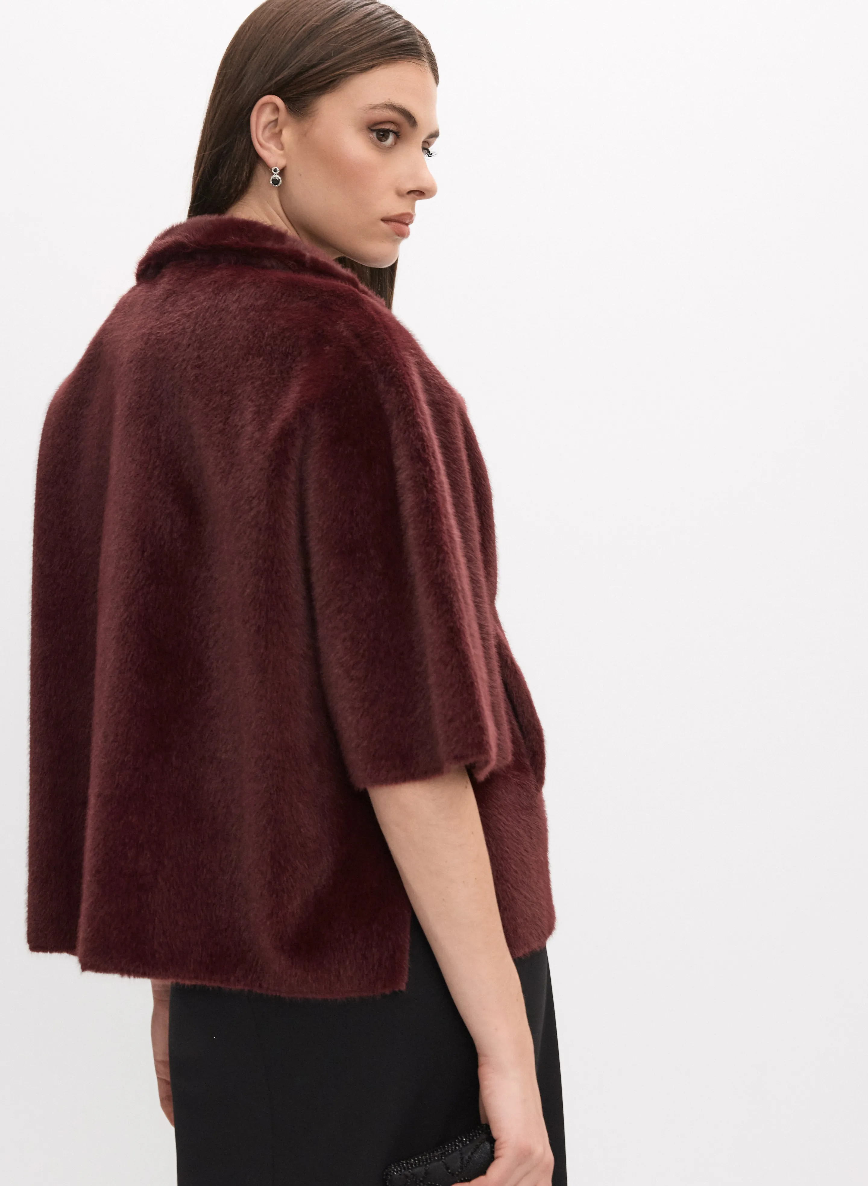 Joseph Ribkoff - Faux-Fur Jacket sold by Melanie Lyne product image thumbnail 4