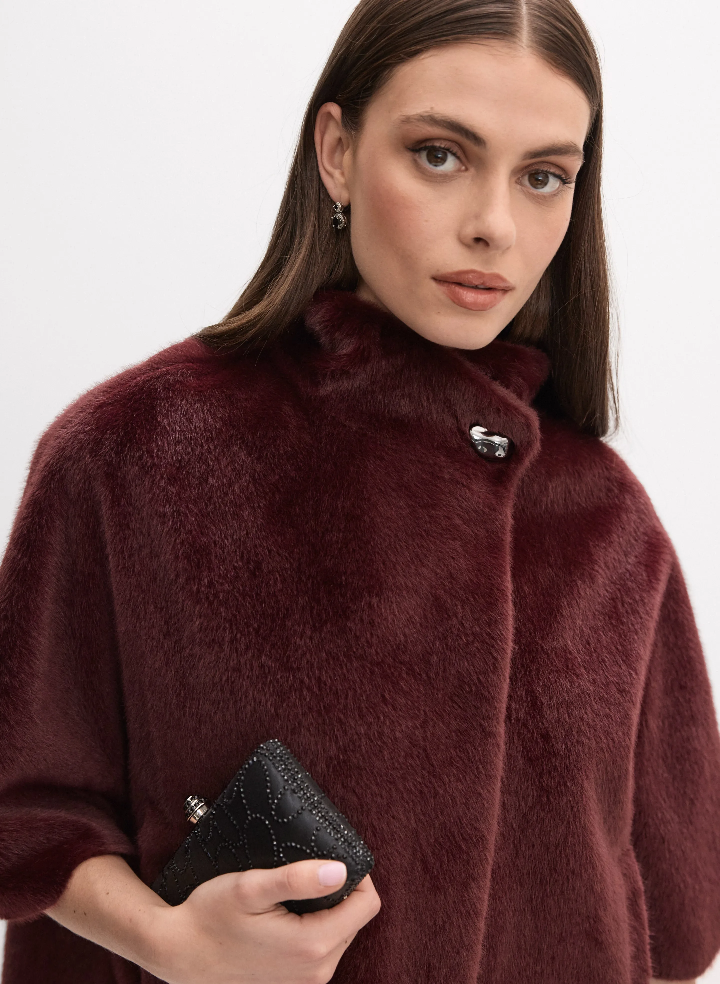 Joseph Ribkoff - Faux-Fur Jacket sold by Melanie Lyne product image thumbnail 2