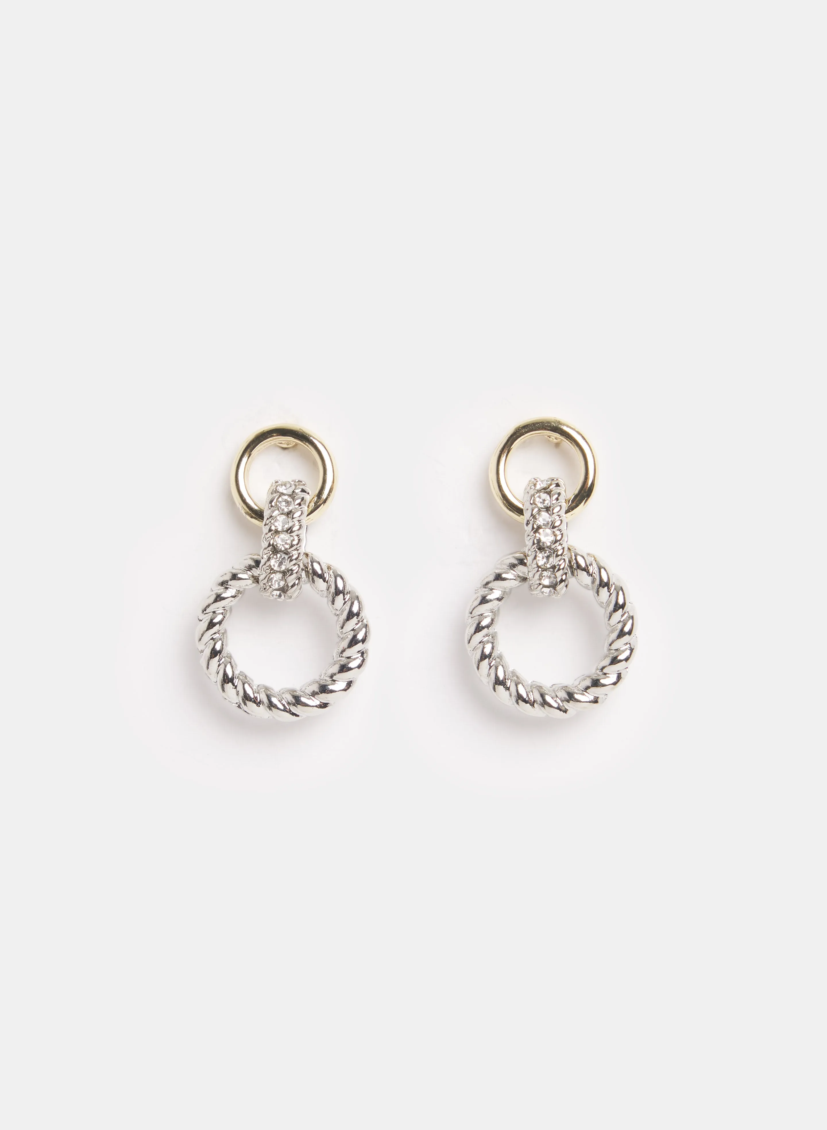 2-Tone Doorknocker Earrings sold by Melanie Lyne