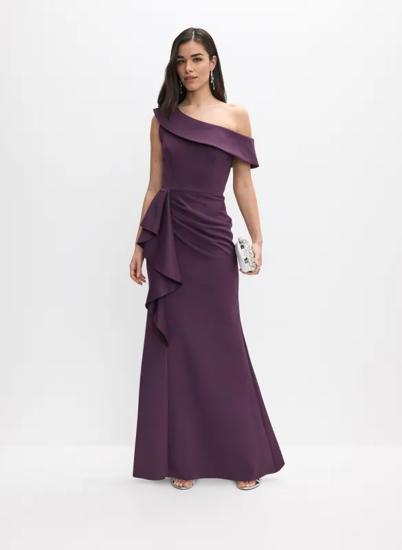 BA Nites - Single-Shoulder Fitted Dress made by Melanie Lyne