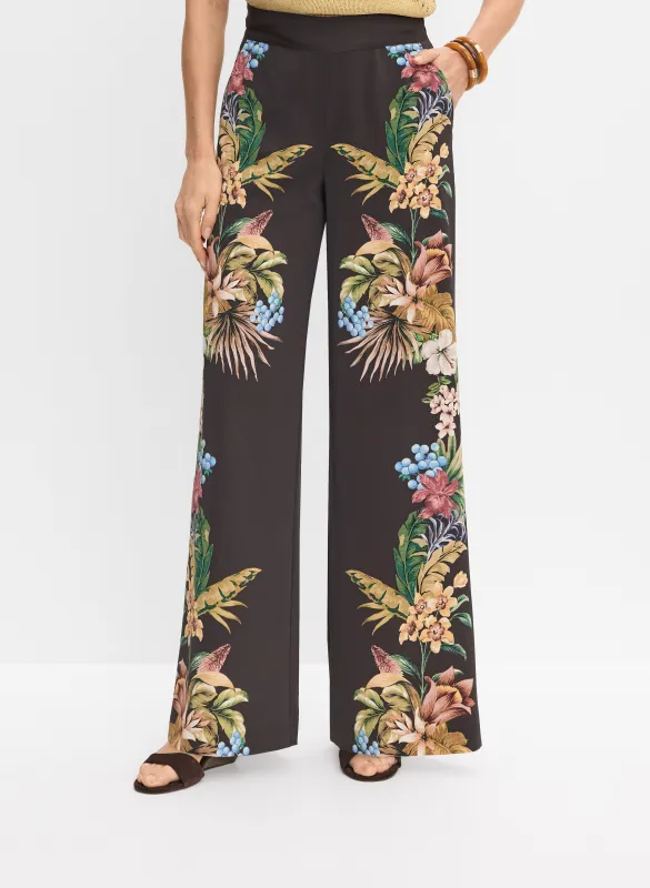 Tropical Print Pants made by Melanie Lyne