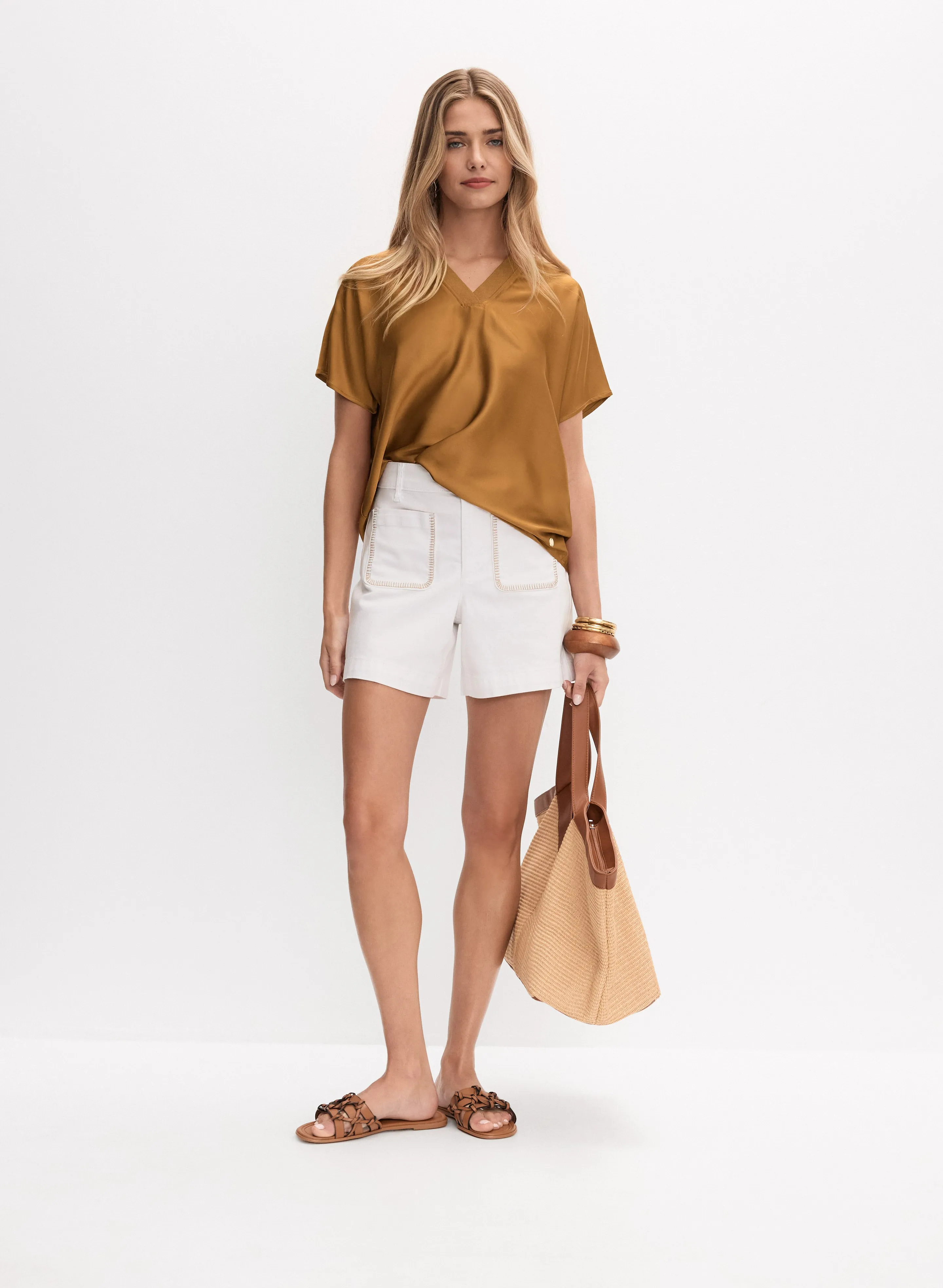 Joseph Ribkoff - Satin Top sold by Melanie Lyne product image thumbnail 3