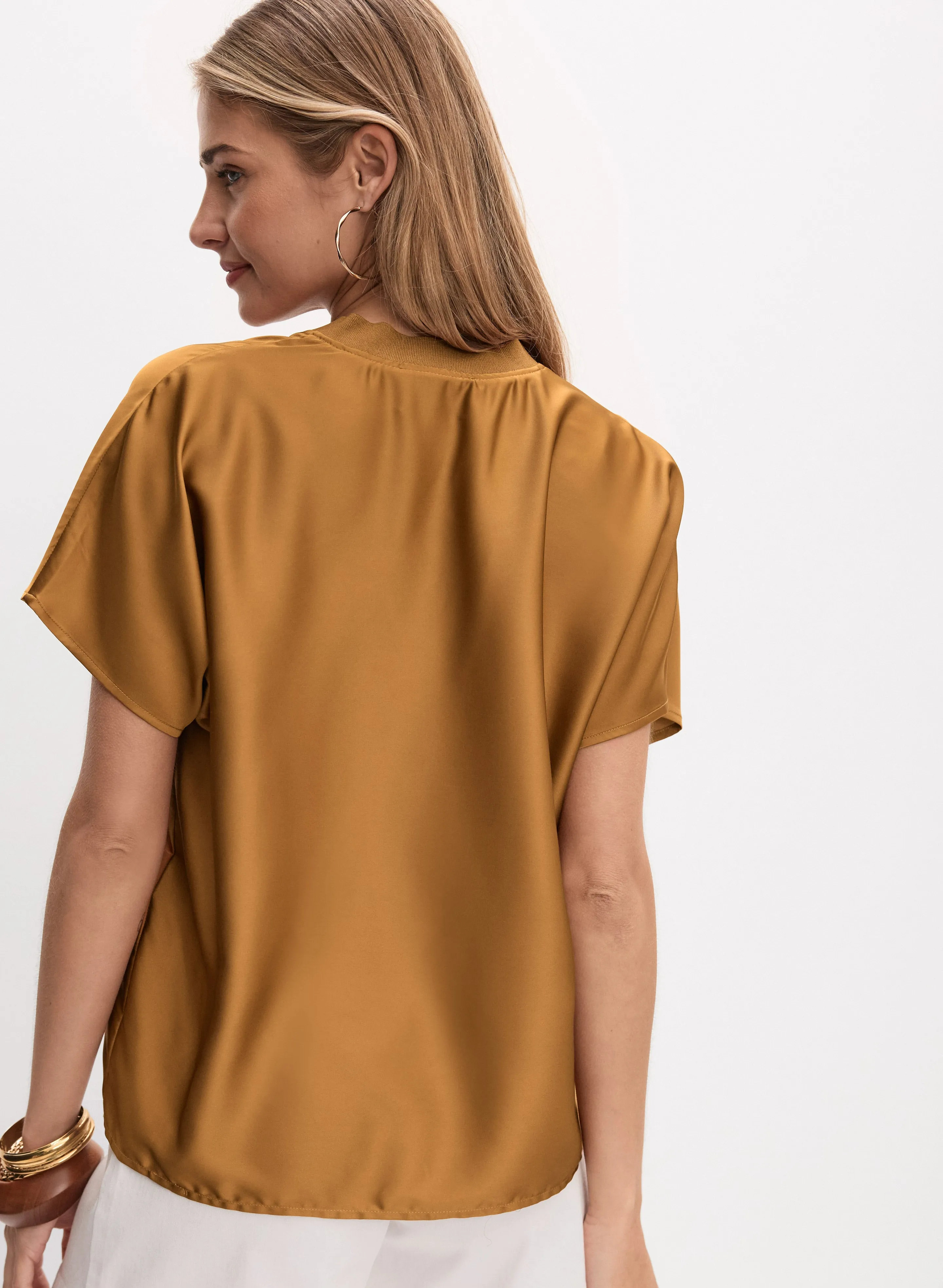 Joseph Ribkoff - Satin Top sold by Melanie Lyne product image thumbnail 4