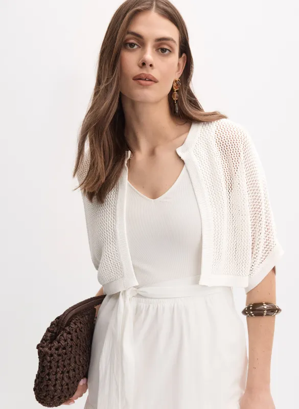 Knit Bolero made by Melanie Lyne