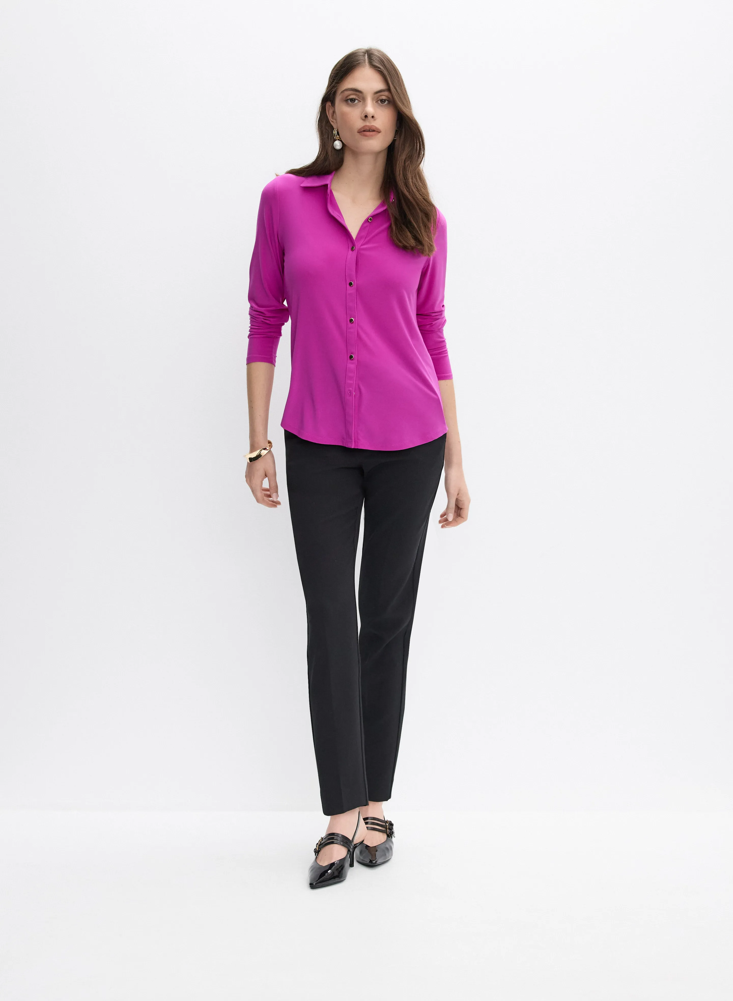 Joseph Ribkoff - Button-Down Blouse sold by Melanie Lyne product image thumbnail 4