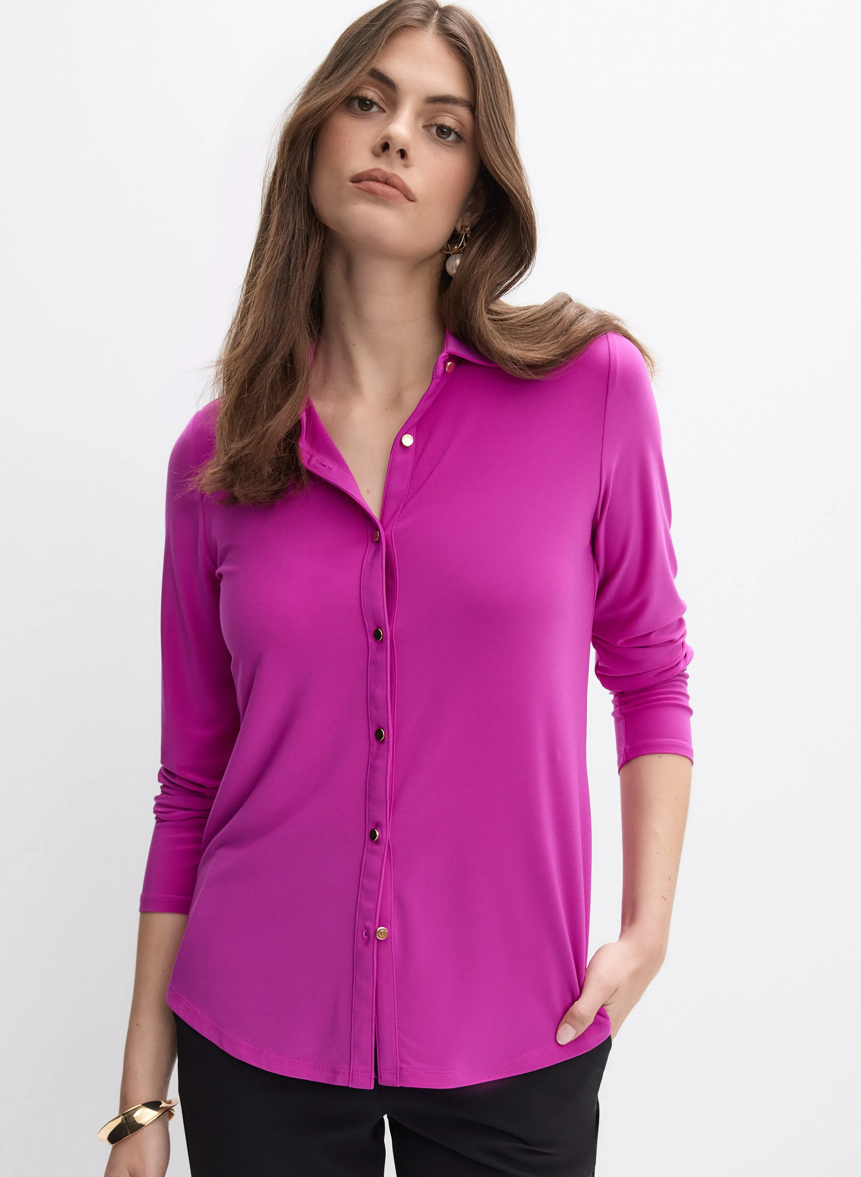 Joseph Ribkoff - Button-Down Blouse sold by Melanie Lyne
