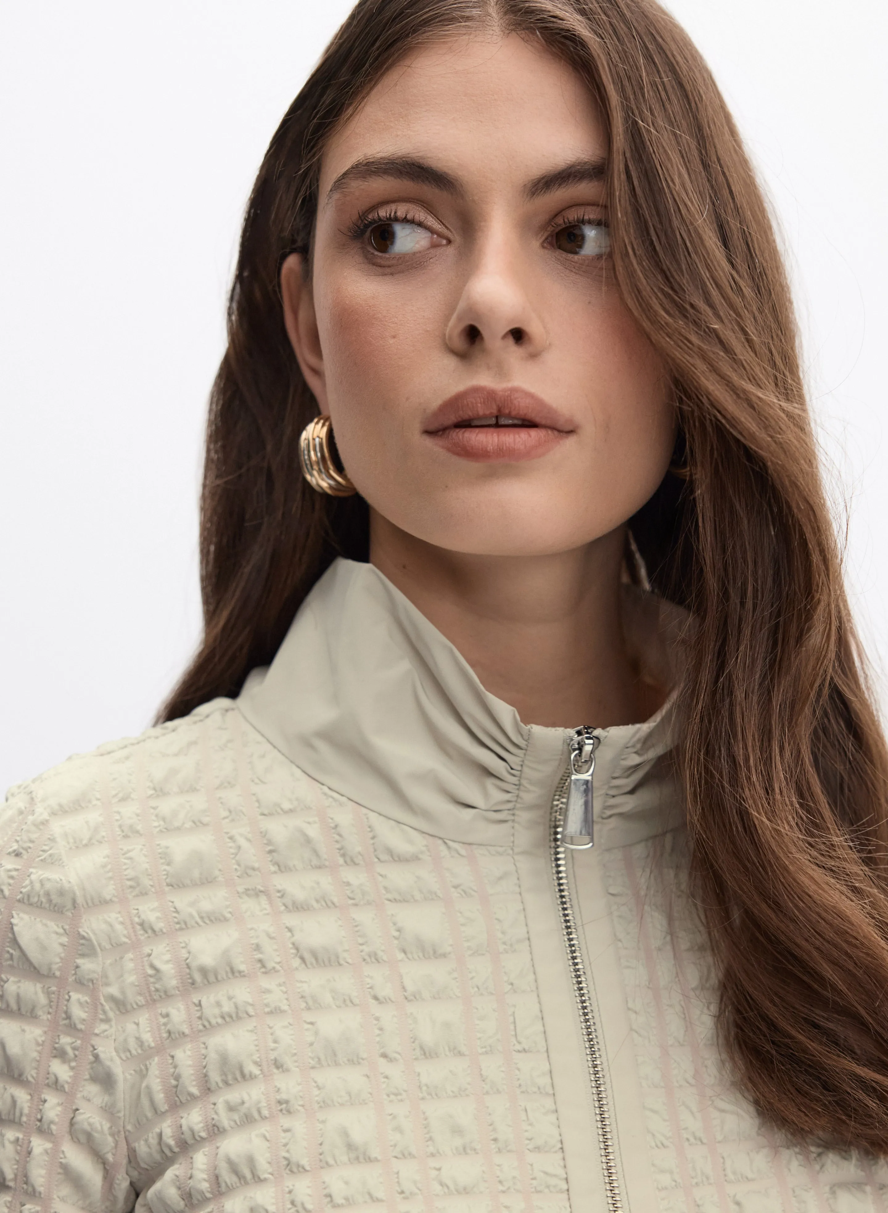 Joseph Ribkoff - Textured Mock Neck Top sold by Melanie Lyne product image thumbnail 5