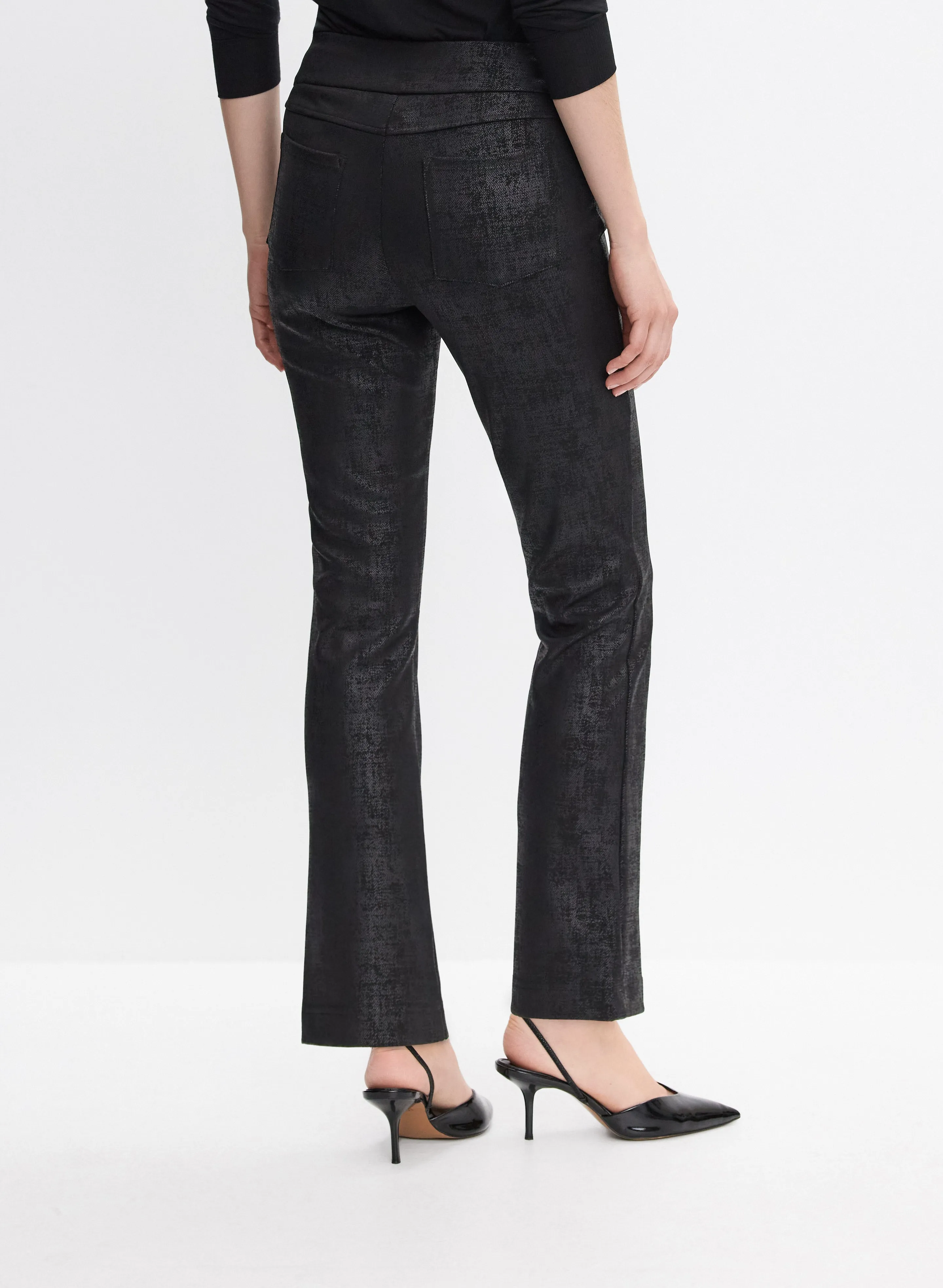 Joseph Ribkoff - Washed Effect Slim-Leg Pants sold by Melanie Lyne product image thumbnail 3