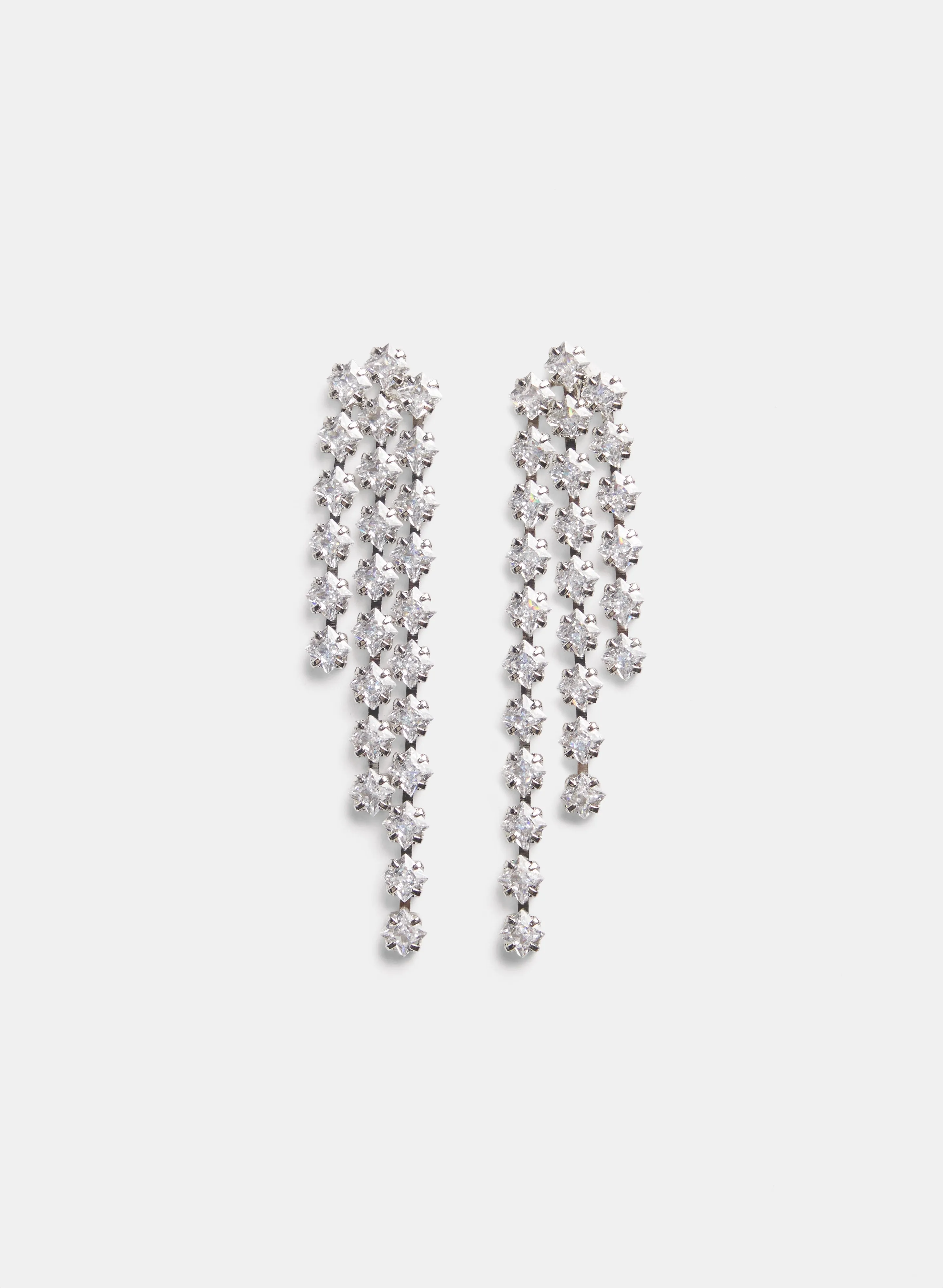 Cubic Zirconia Waterfall Earrings sold by Melanie Lyne