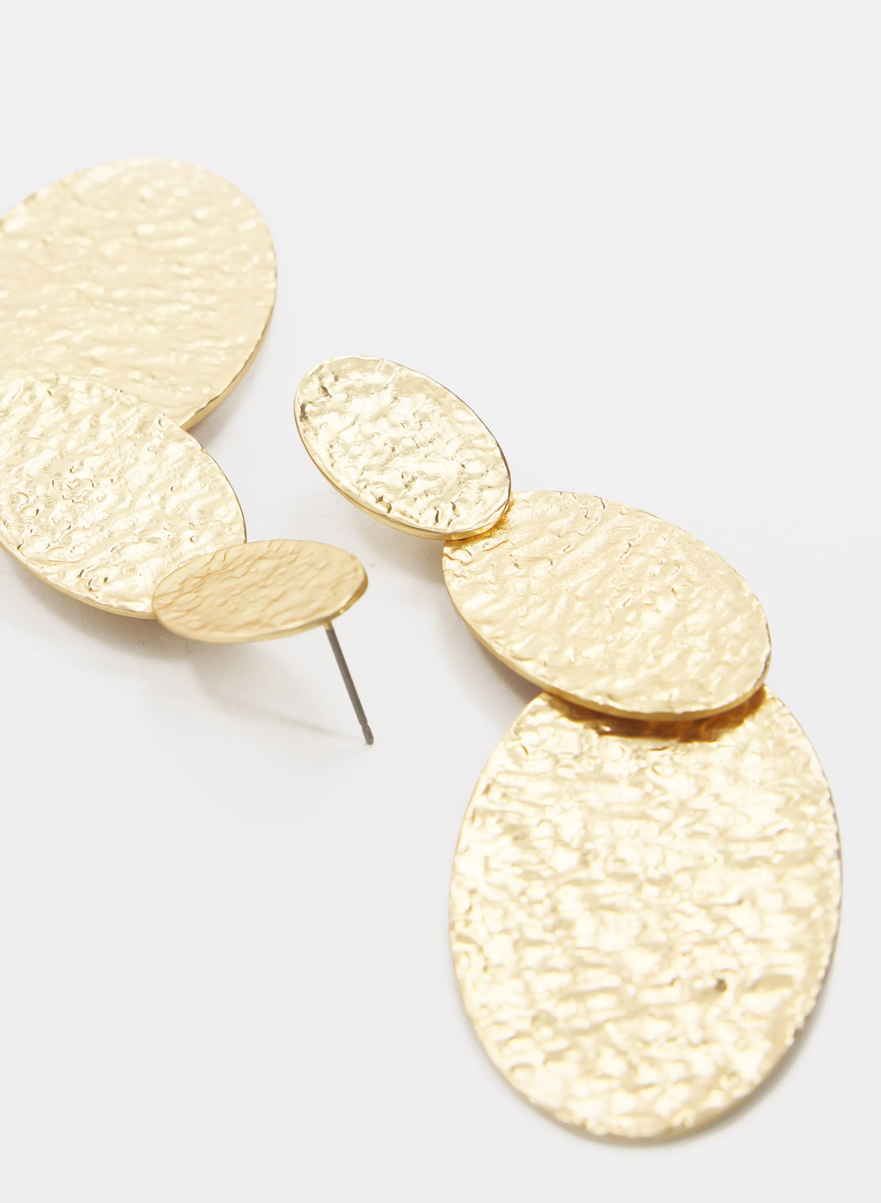 Tiered Disc Earrings sold by Melanie Lyne product image thumbnail 2